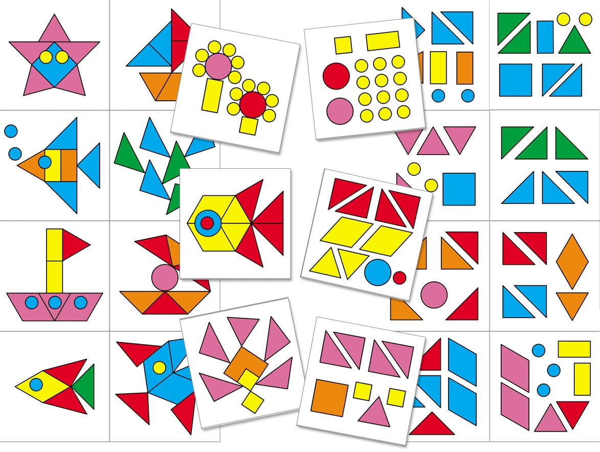 Geometric Shape Picture Making Activity For Preschoolers TeachersMag