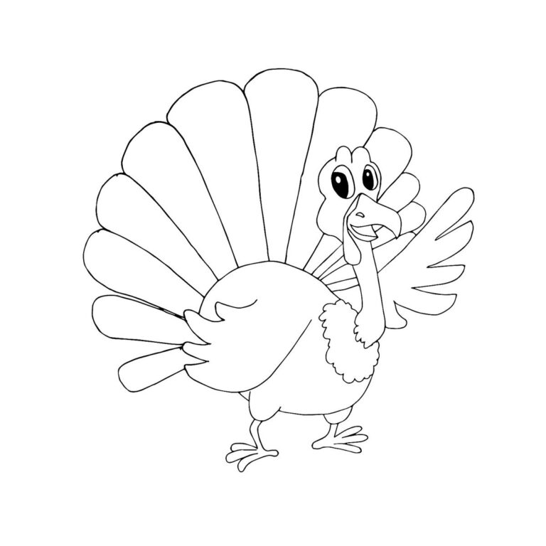 Gobble Gobble Fun Printable Thanksgiving Coloring Pages For Kids 