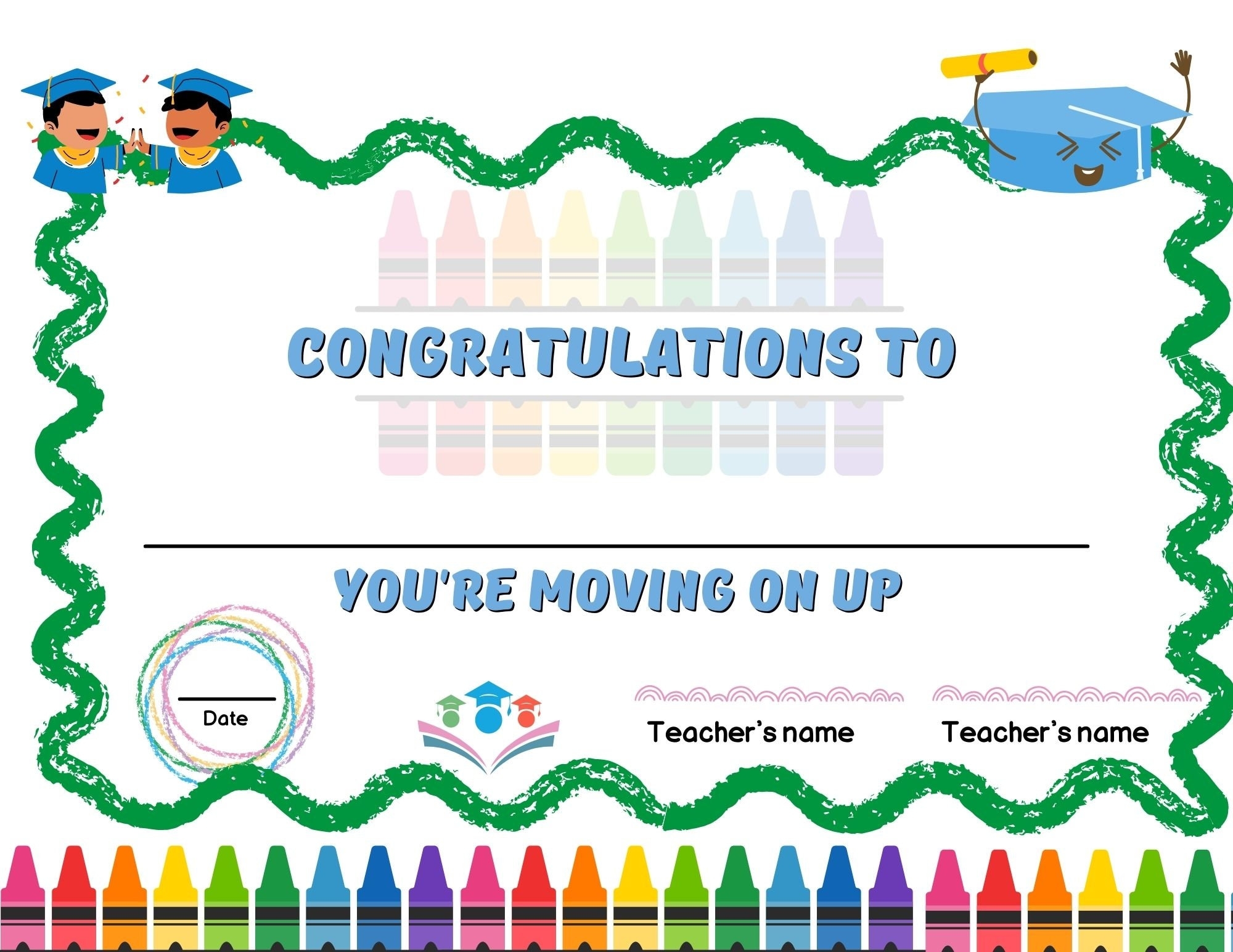 Graduation Certificate Templates Etsy New Zealand
