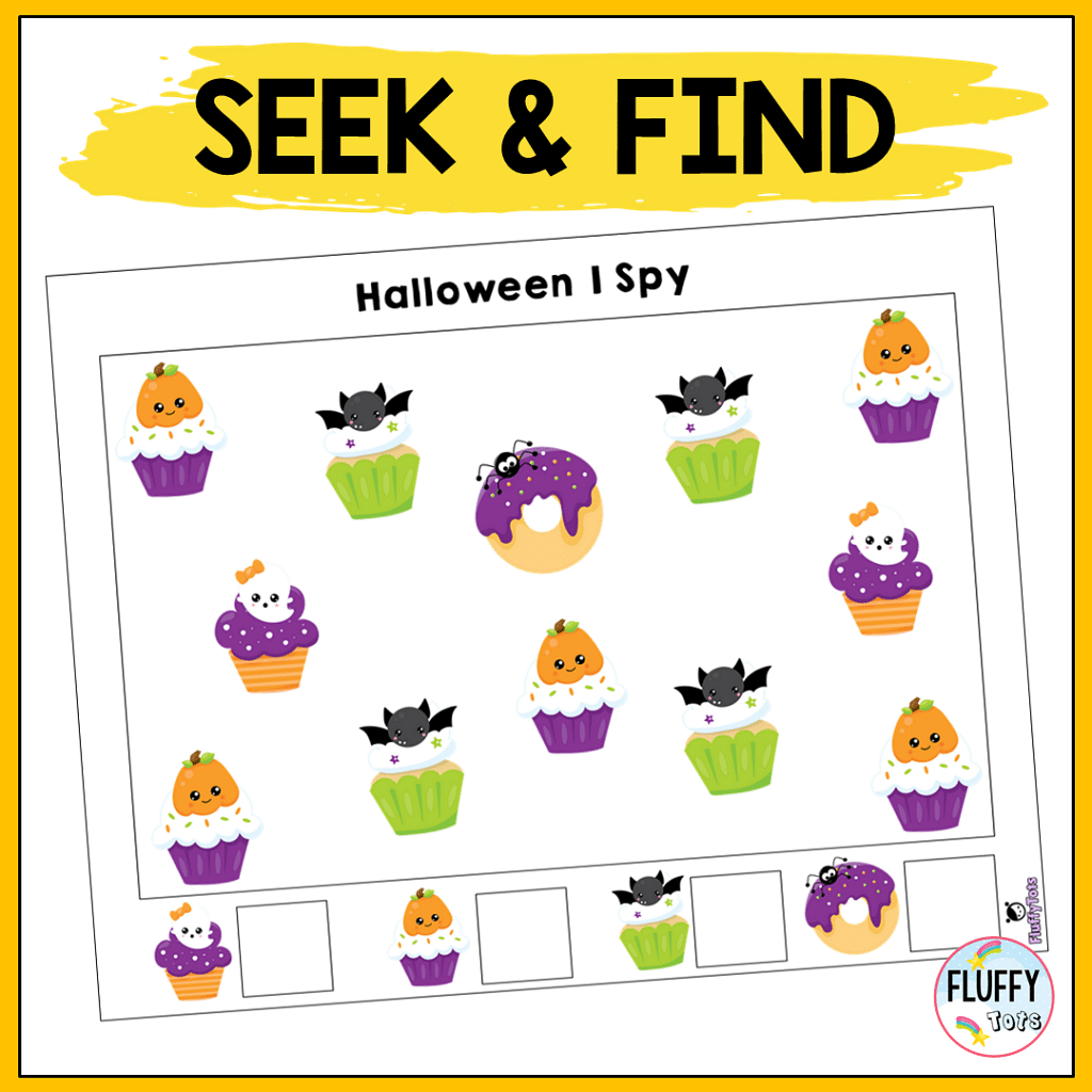 Printable Seek And Find For Preschoolers
