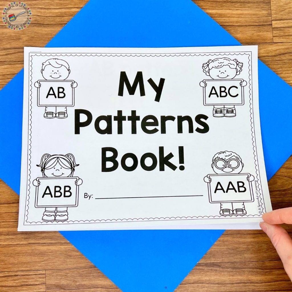 Hands On Pattern Activities For Kindergarten A Spoonful Of Learning