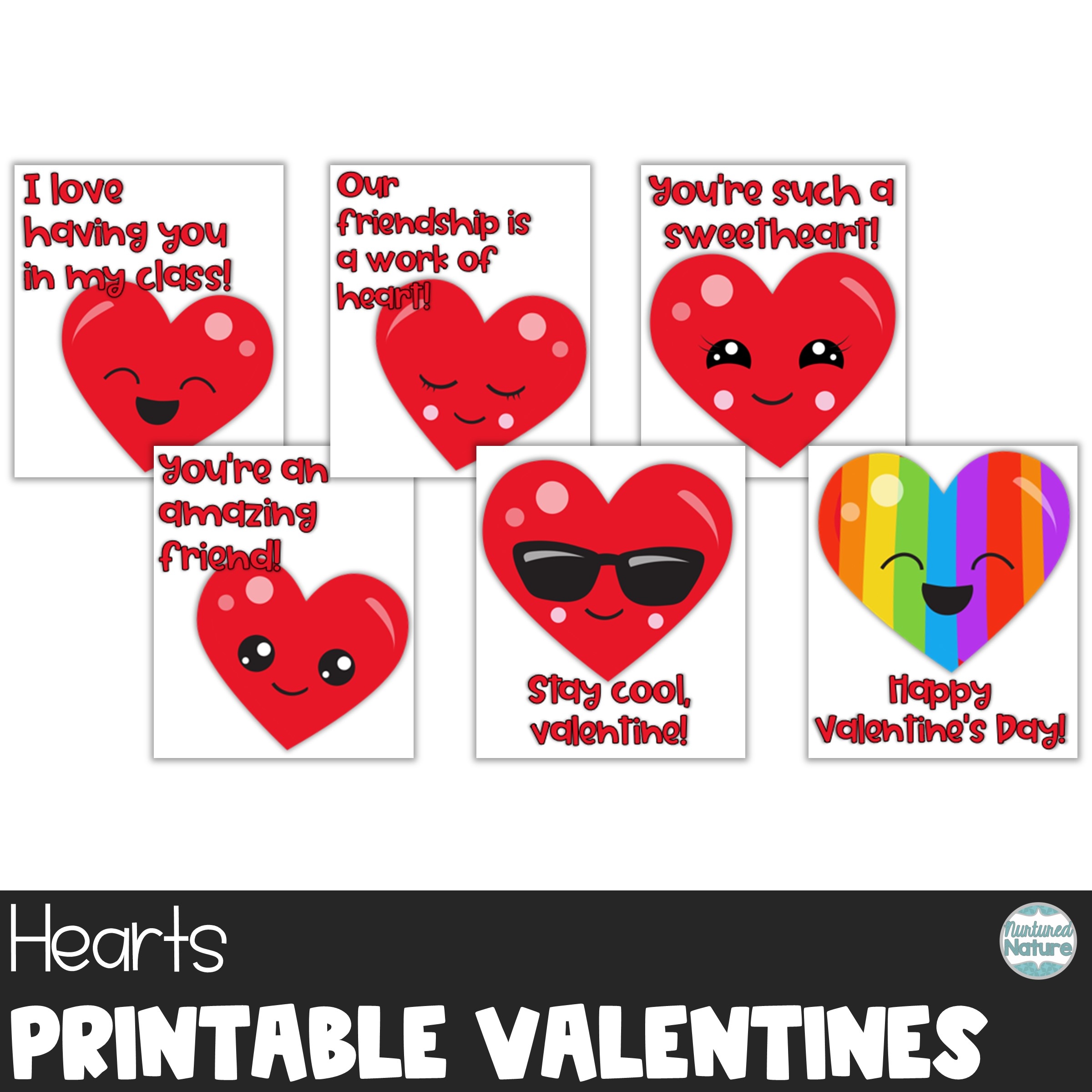 Printable Preschool Valentine's