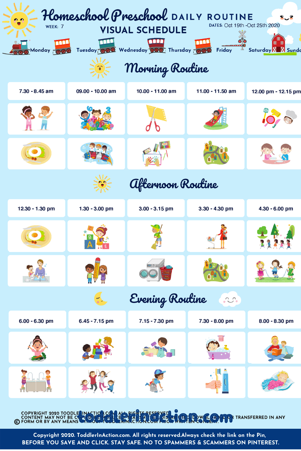 Printable Preschool Program