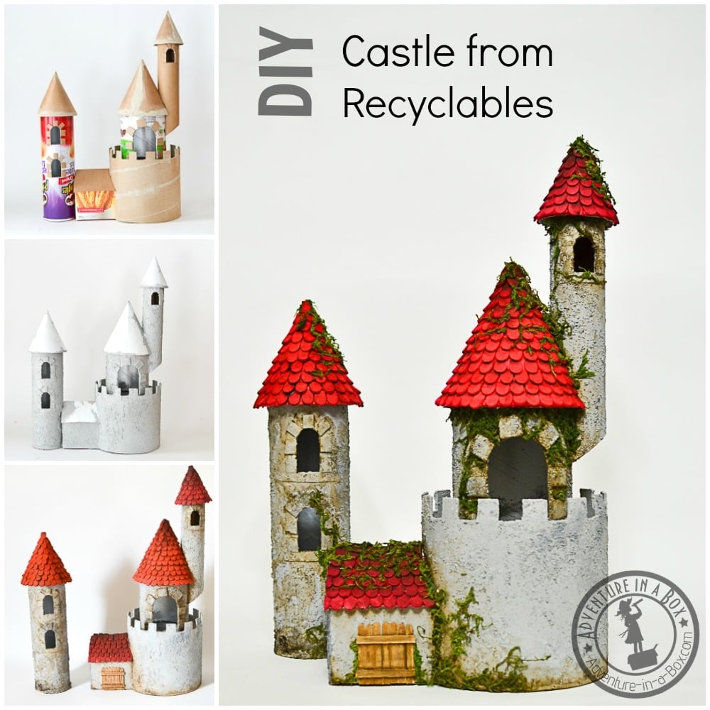 How To Make A Castle From Cardboard