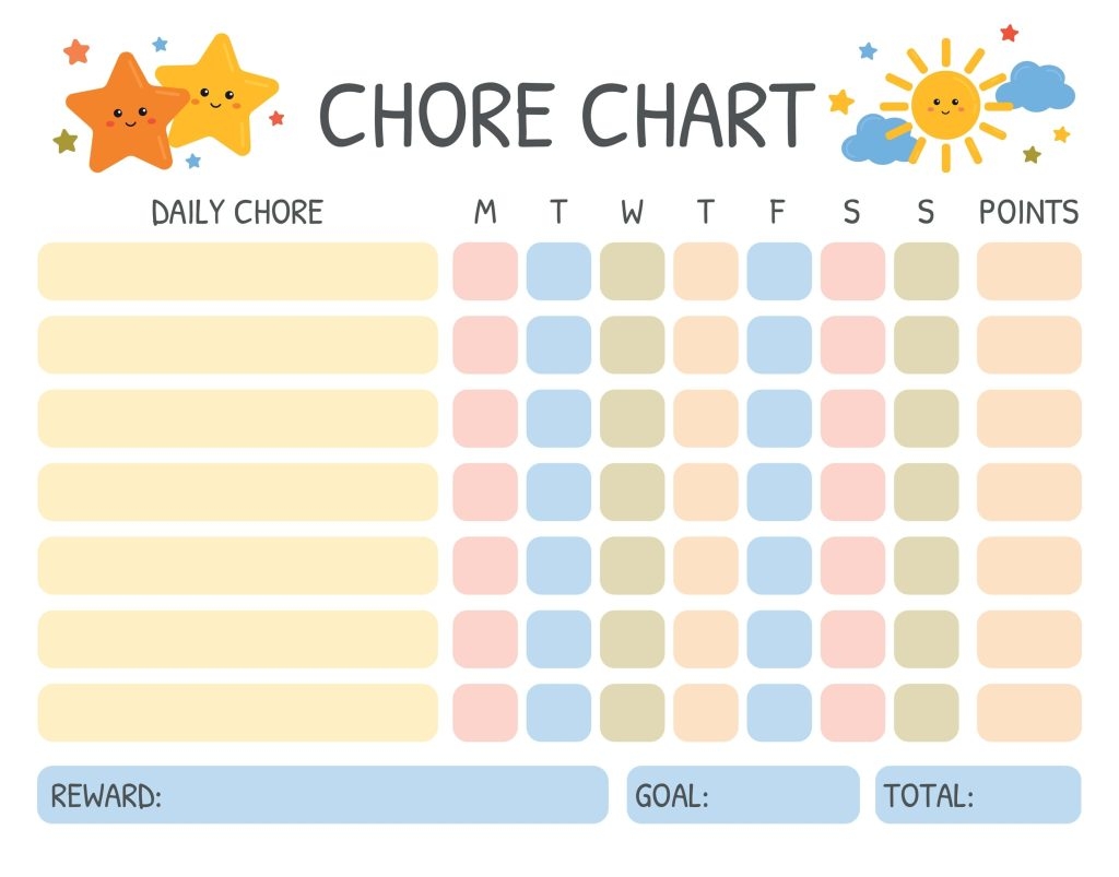 Printable Preschool Behavior Chart