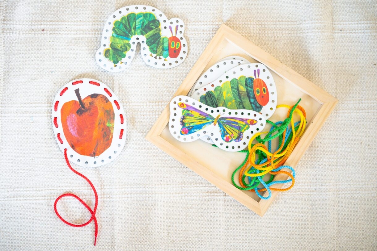 How To Use Lacing Cards plus A Free Printable Template Rooted Childhood