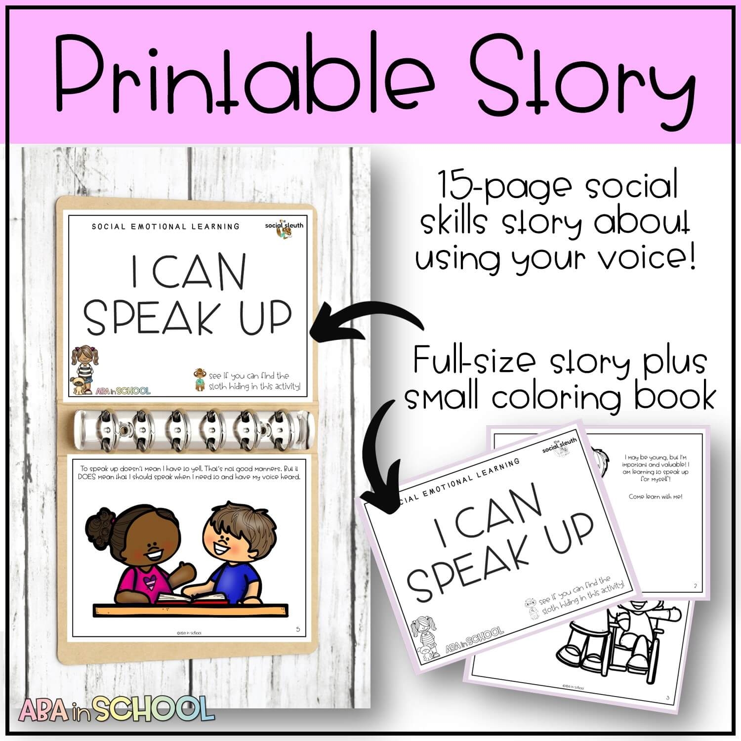Printable Preschool Stories