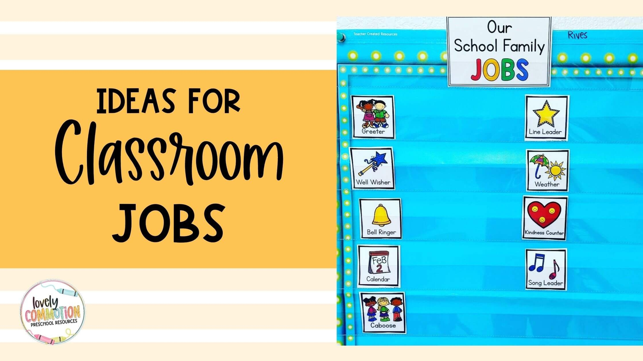 Ideas For Preschool Classroom Jobs Lovely Commotion Preschool Resources