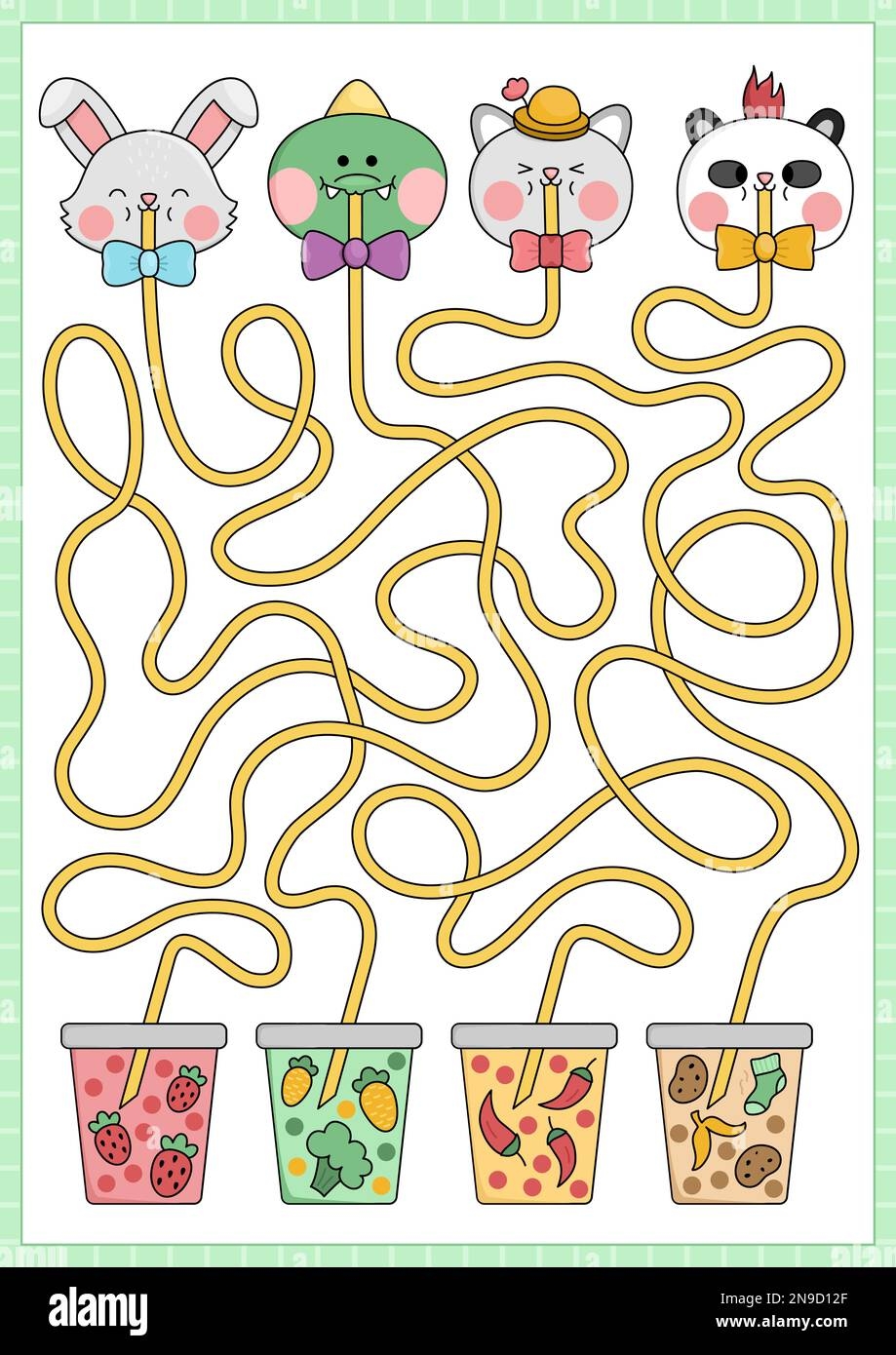 Printable Maze Preschool