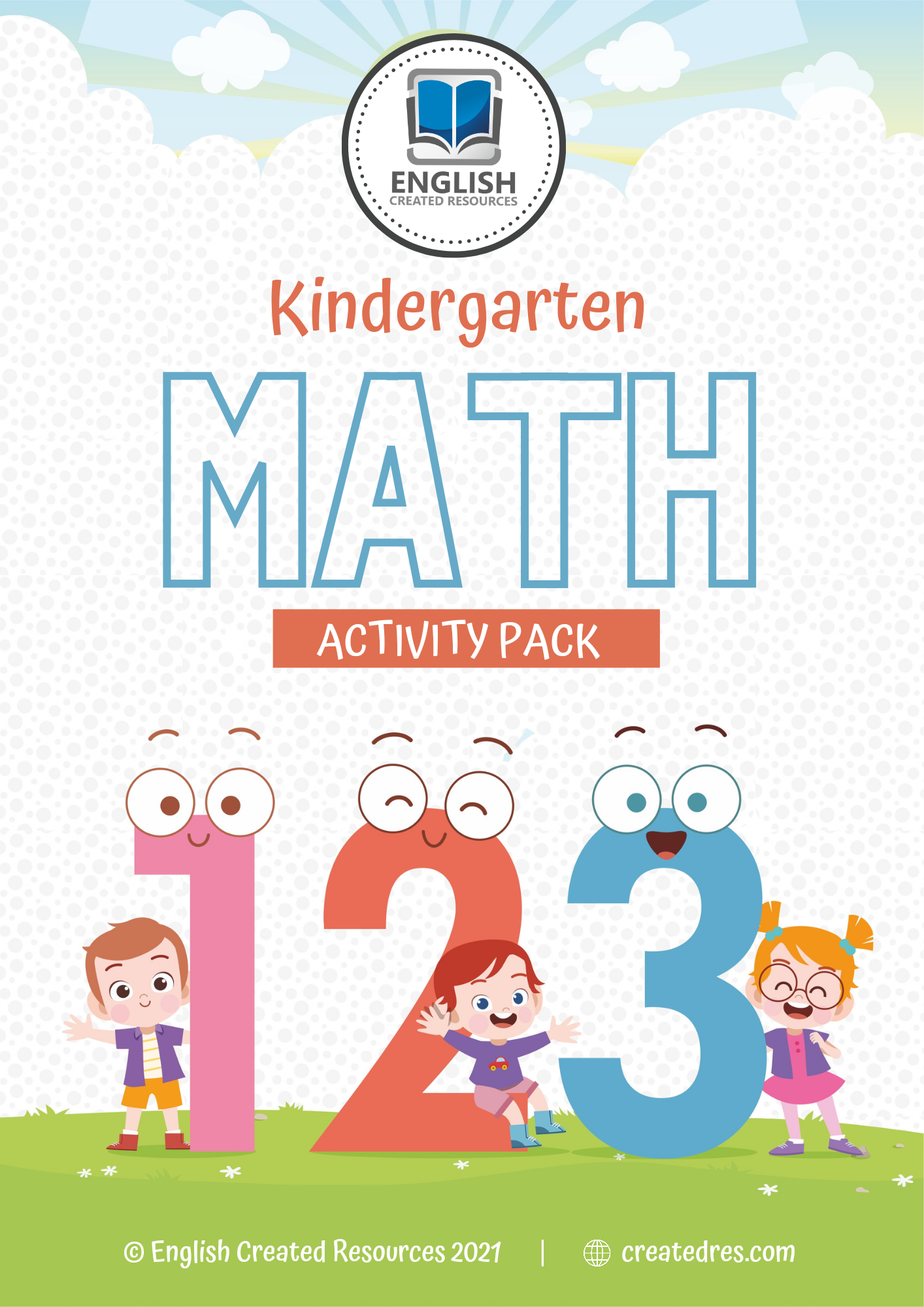 KG Maths Activity Book English Created Resources