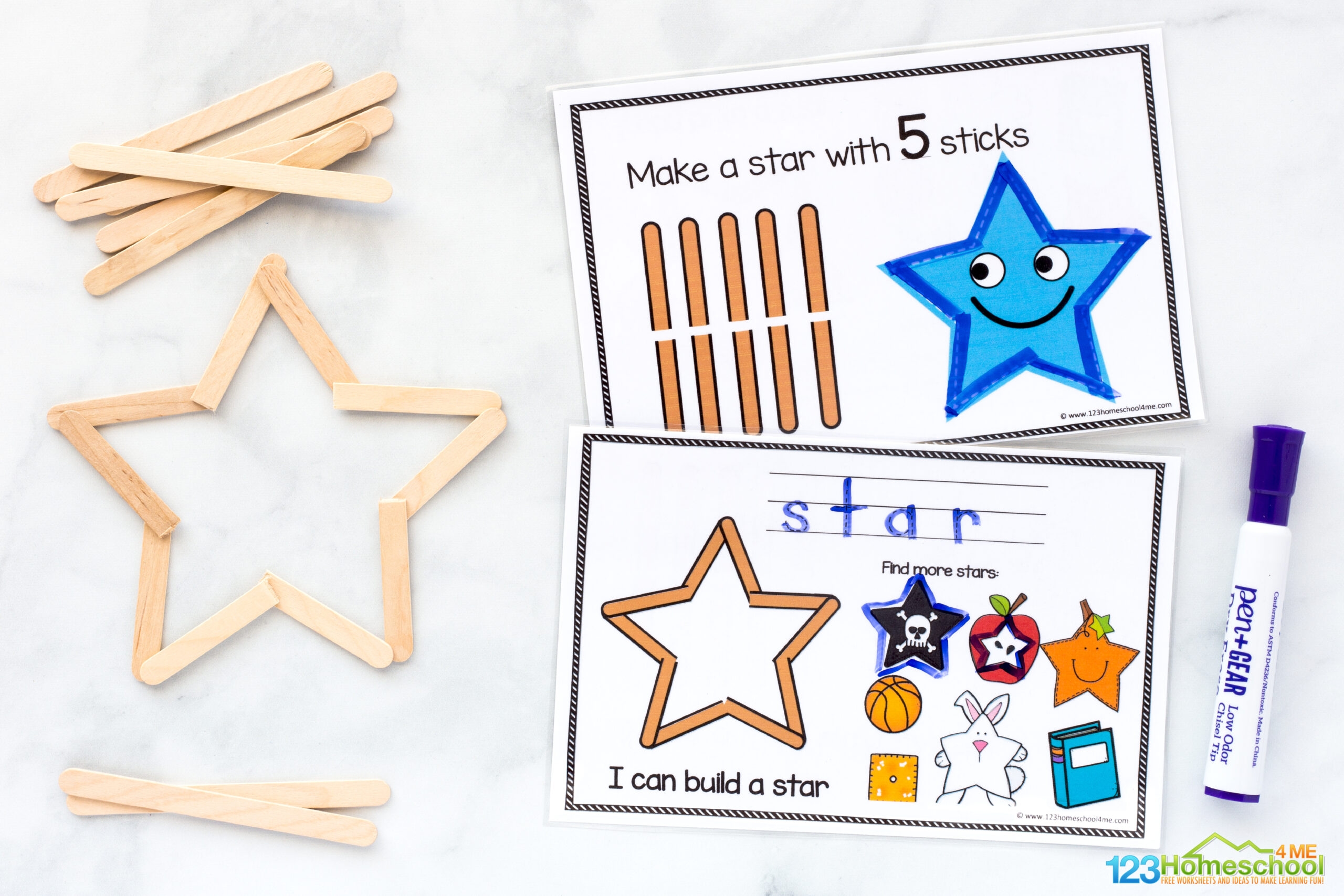 Printable Shape Activities For Preschool
