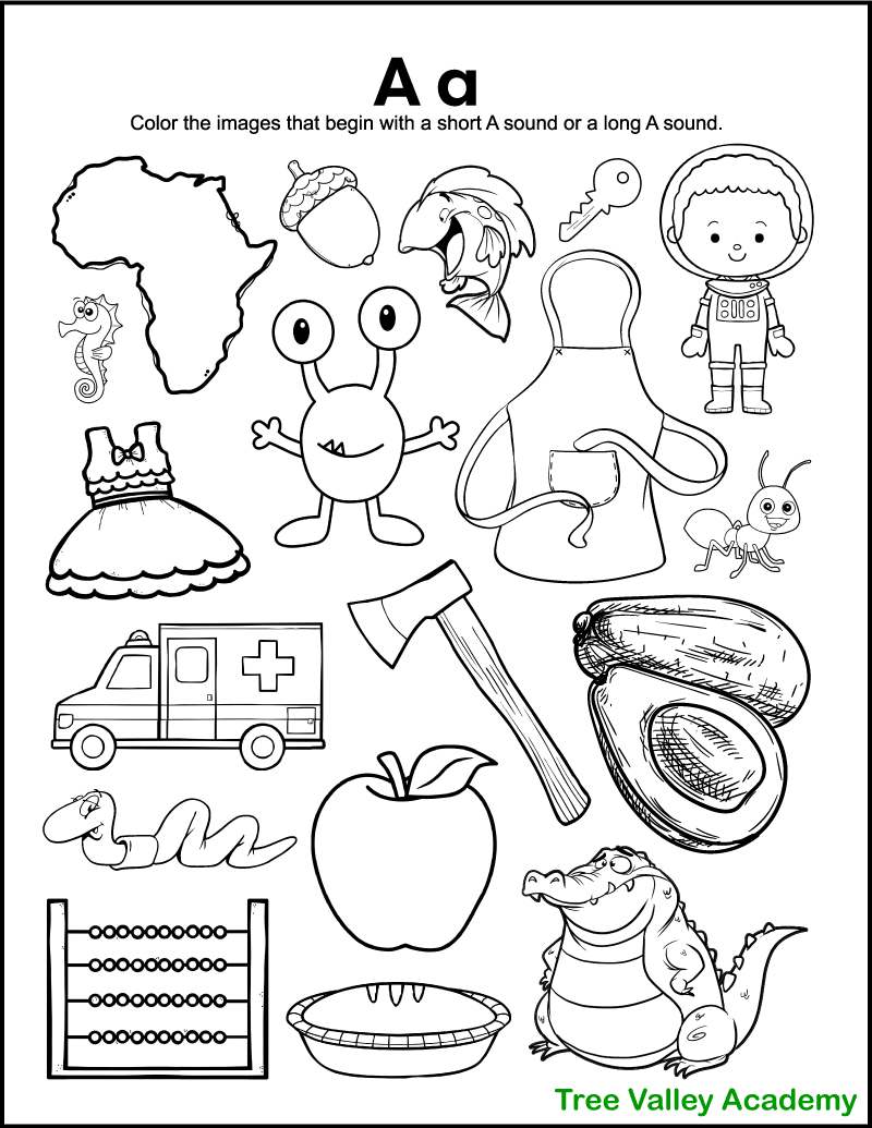 Printable Preschool Letter Sound Worksheets