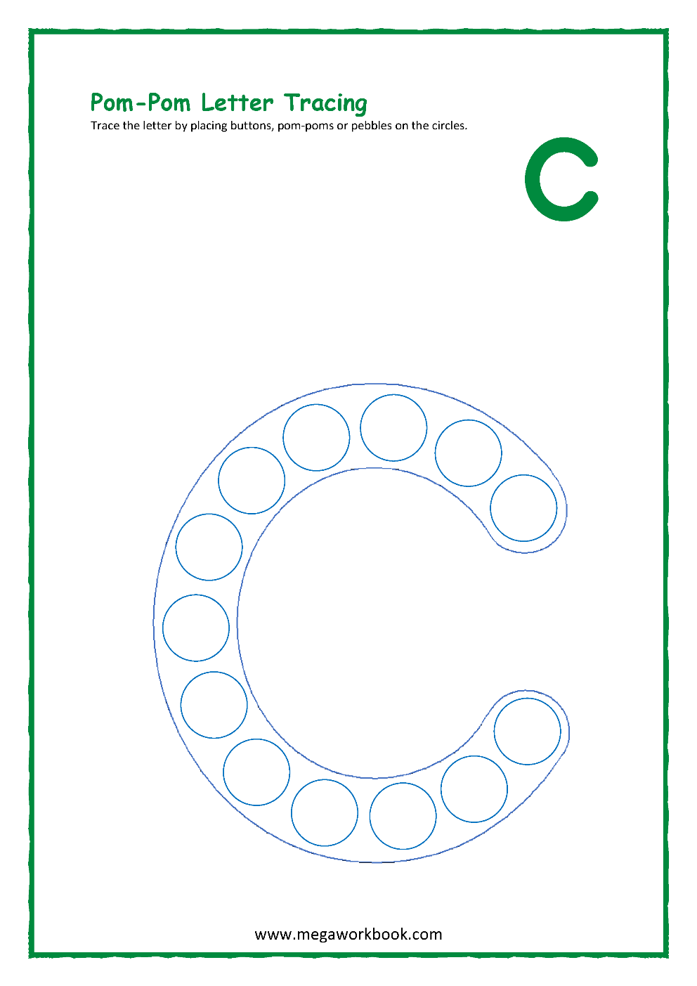 Letter C Activities Letter C Worksheets Letter C Activities For Preschoolers Letter C Printables MegaWorkbook
