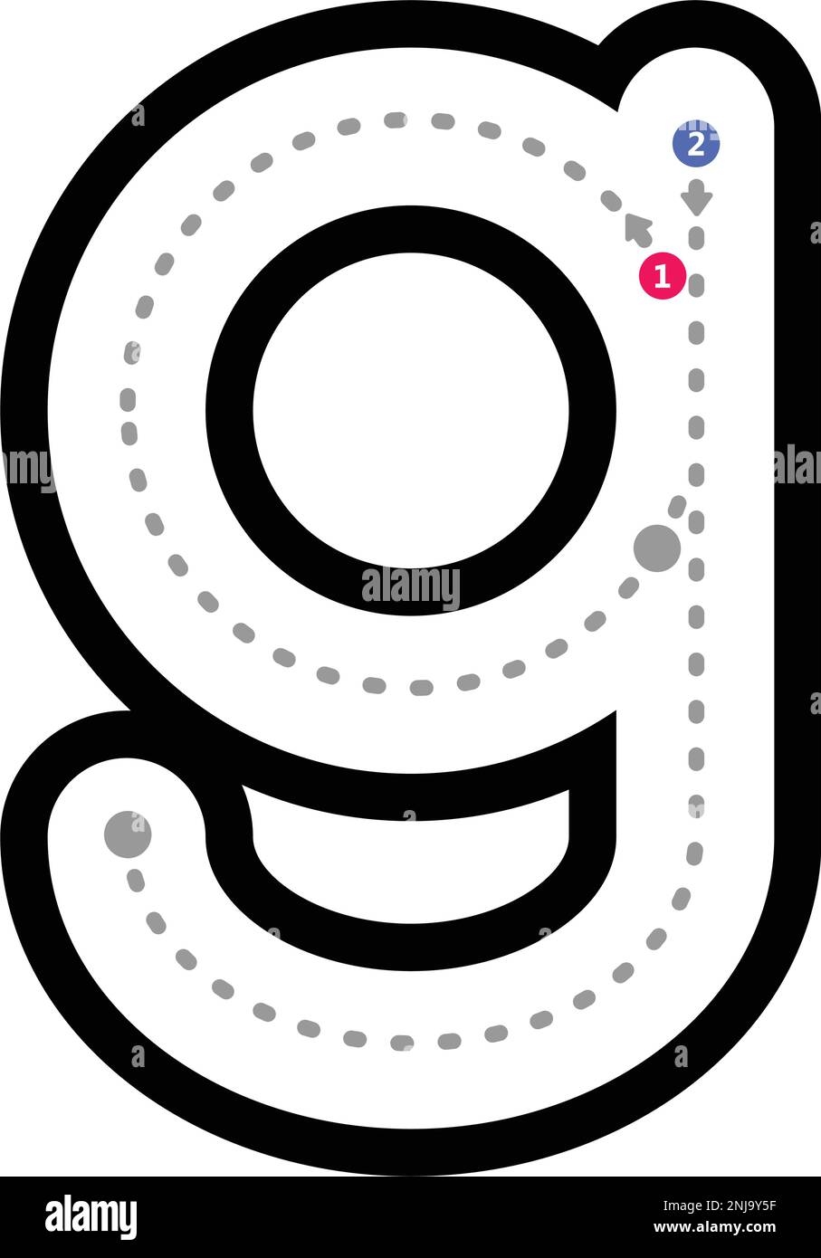 Printable Preschool Letter G Writing