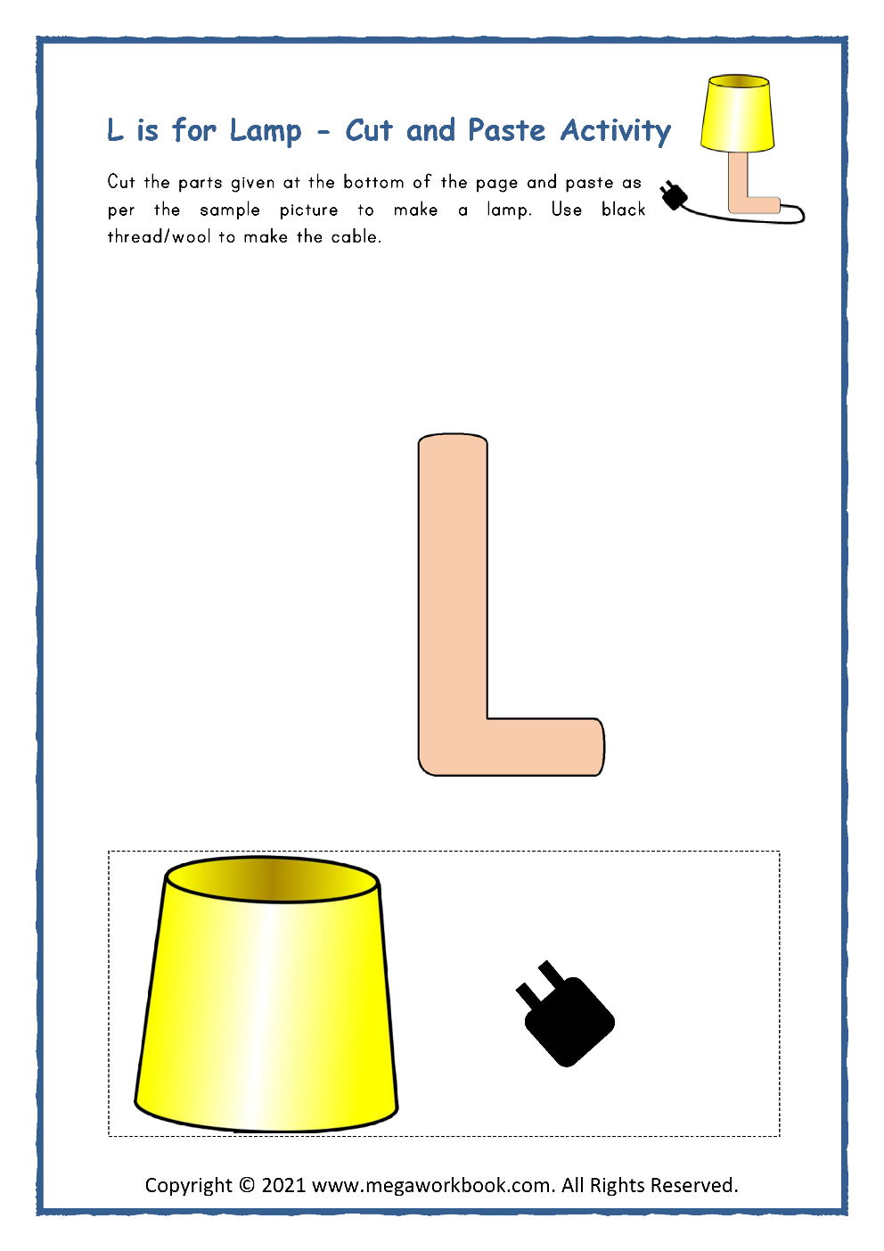 Letter L Worksheets Letter L Activities For Preschoolers Letter L Crafts Letter L Printables MegaWorkbook