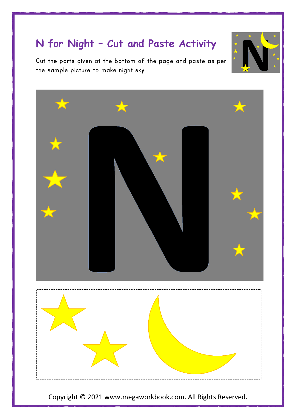 Letter N Worksheets Letter N Activities For Preschoolers Letter N Crafts Letter N Printables MegaWorkbook