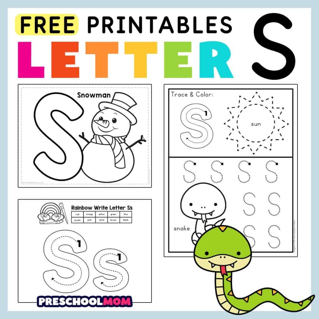 Printable Pdf Preschool Worksheets