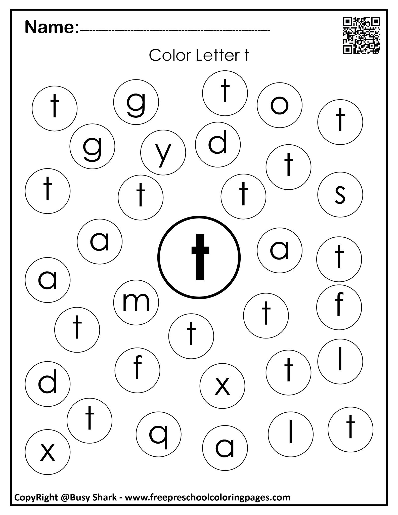 Letter T 