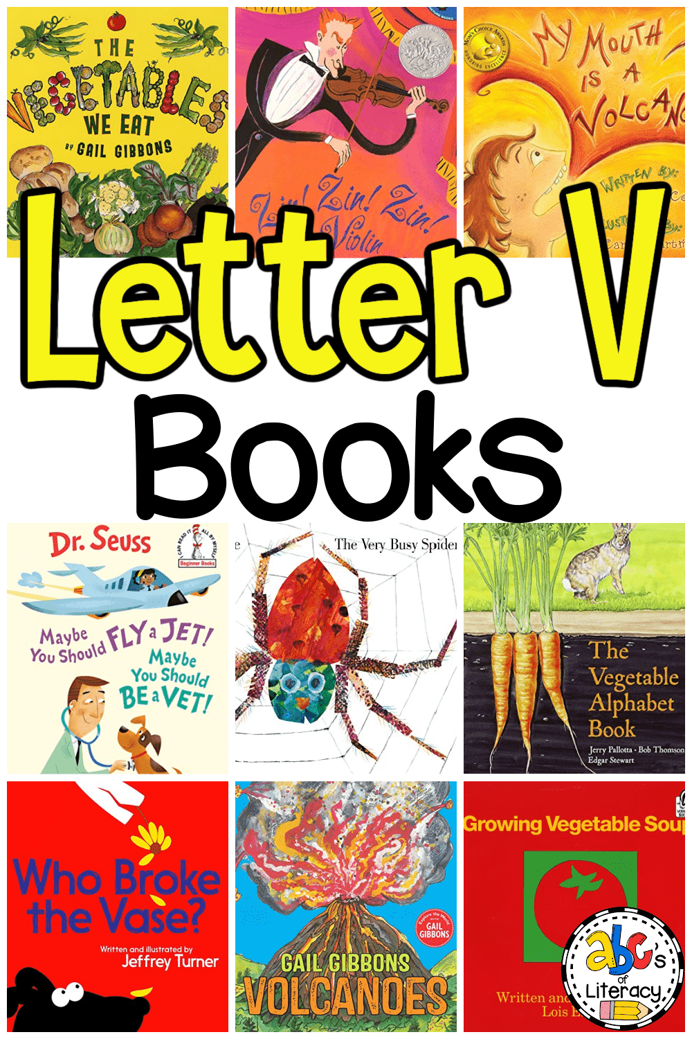 Letter V Book