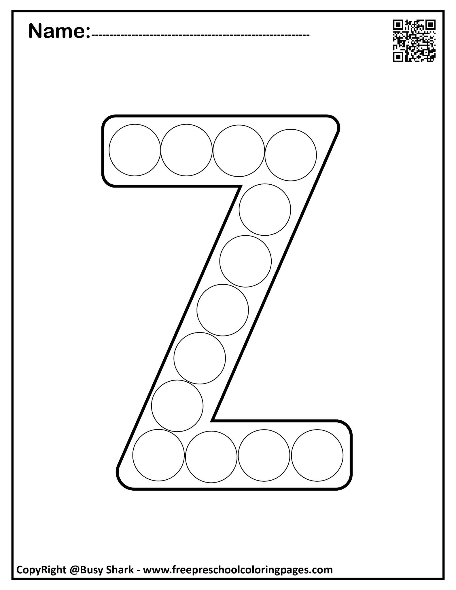 Letter Z 