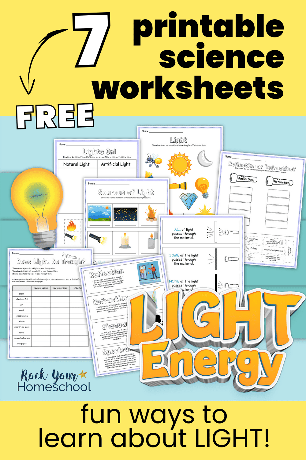 Printable Science Worksheets For Preschoolers