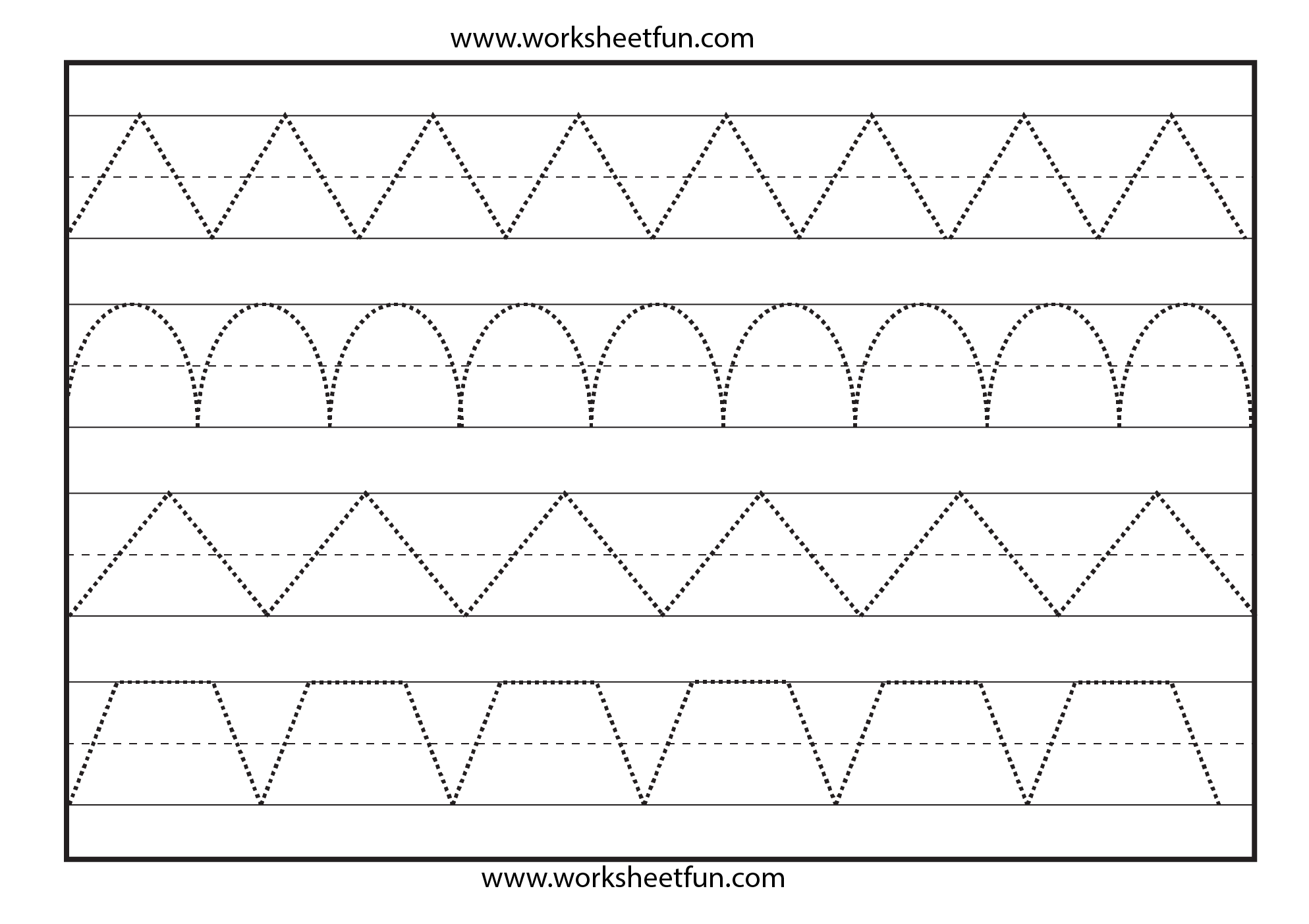 Line Tracing 1 Worksheet FREE Printable Worksheets Worksheets Library