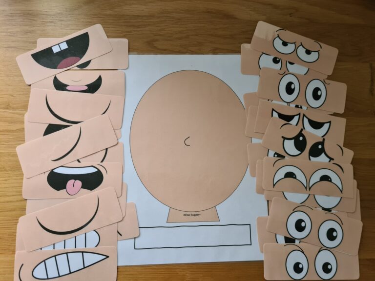 Make A Face Activities Elsa Support Emotions For Children