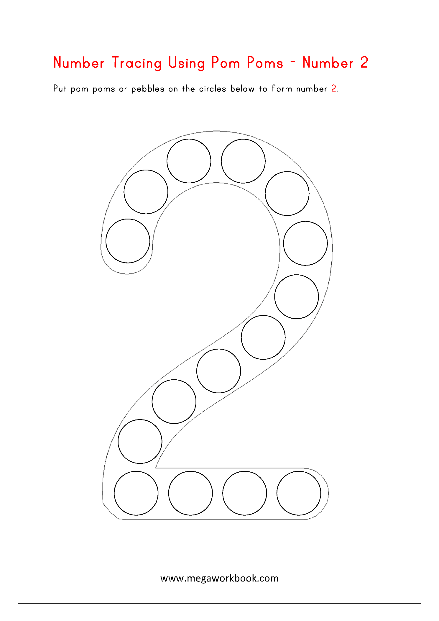 Printable Number 2 Crafts For Preschoolers