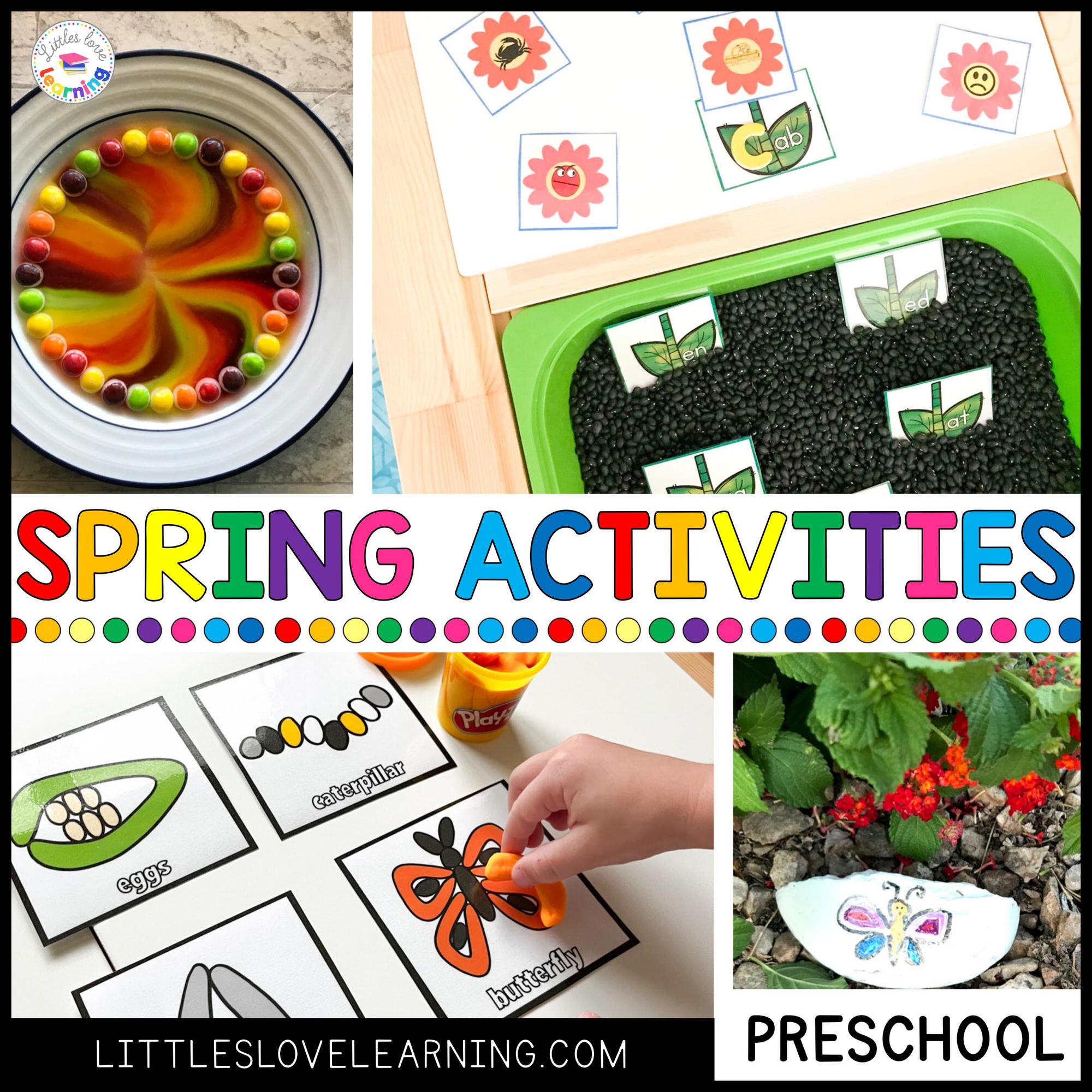 Math U0026 Literacy Spring Preschool Activities