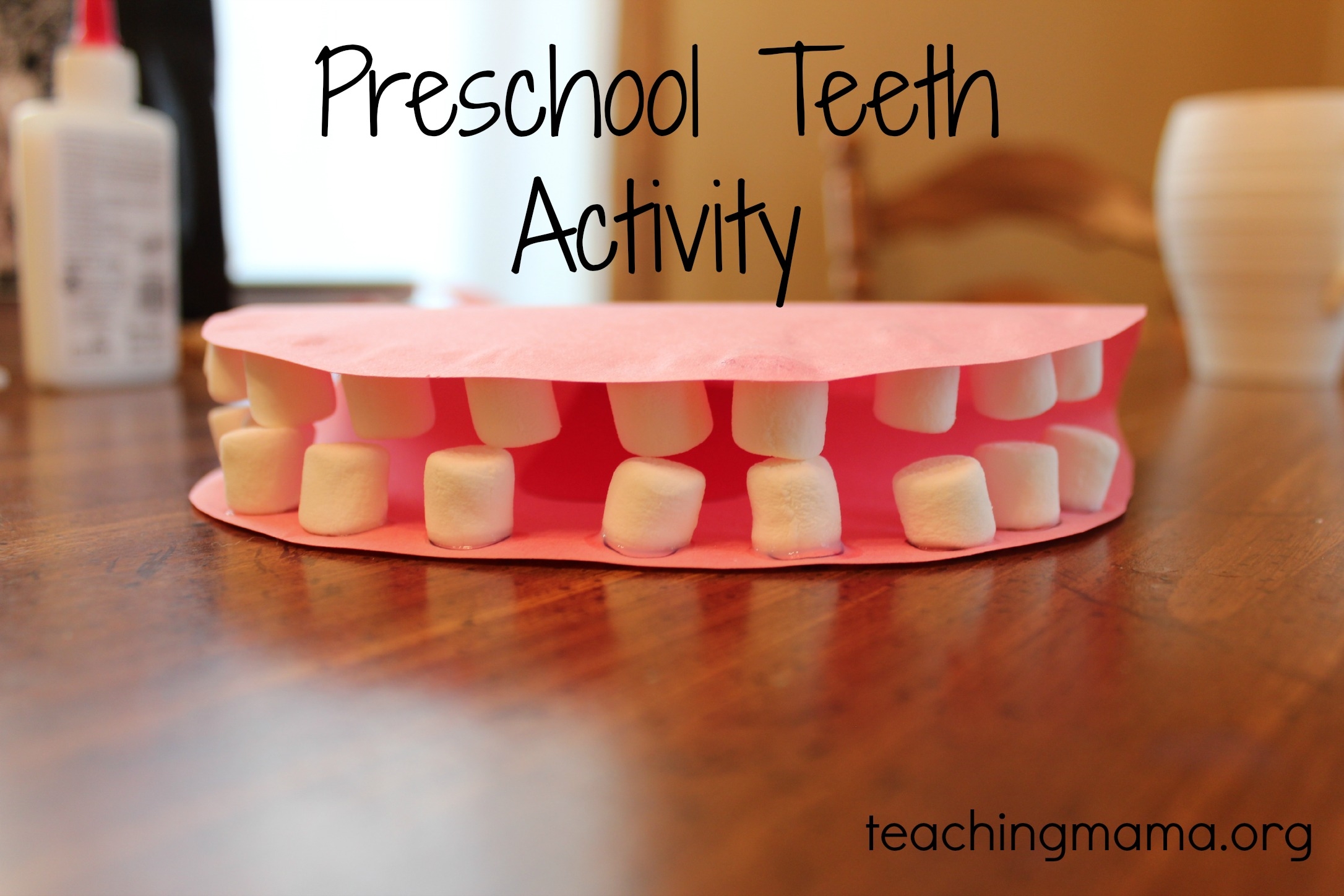 Printable Mouth Template For Preschool