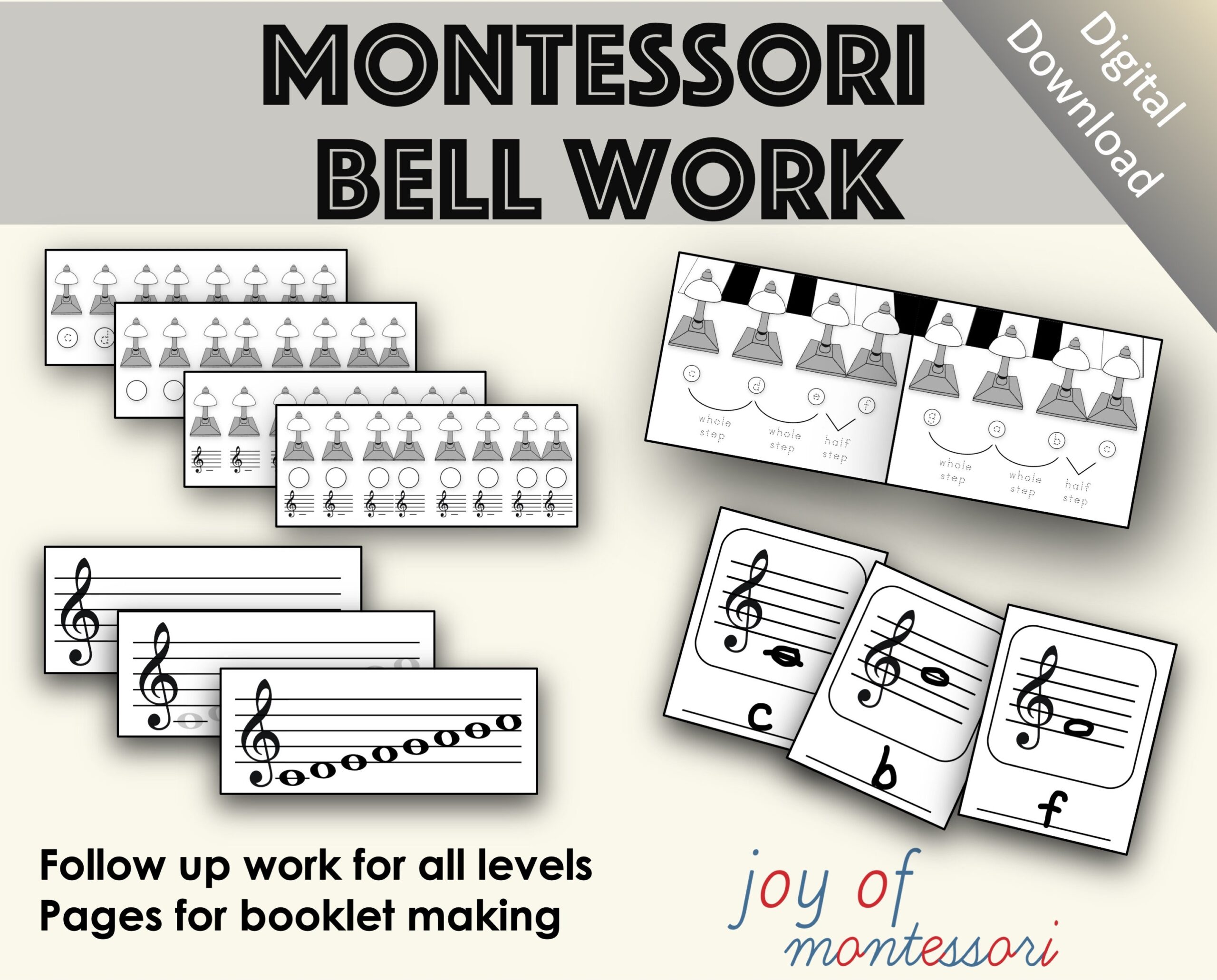 Montessori Music Curriculum Materials Etsy