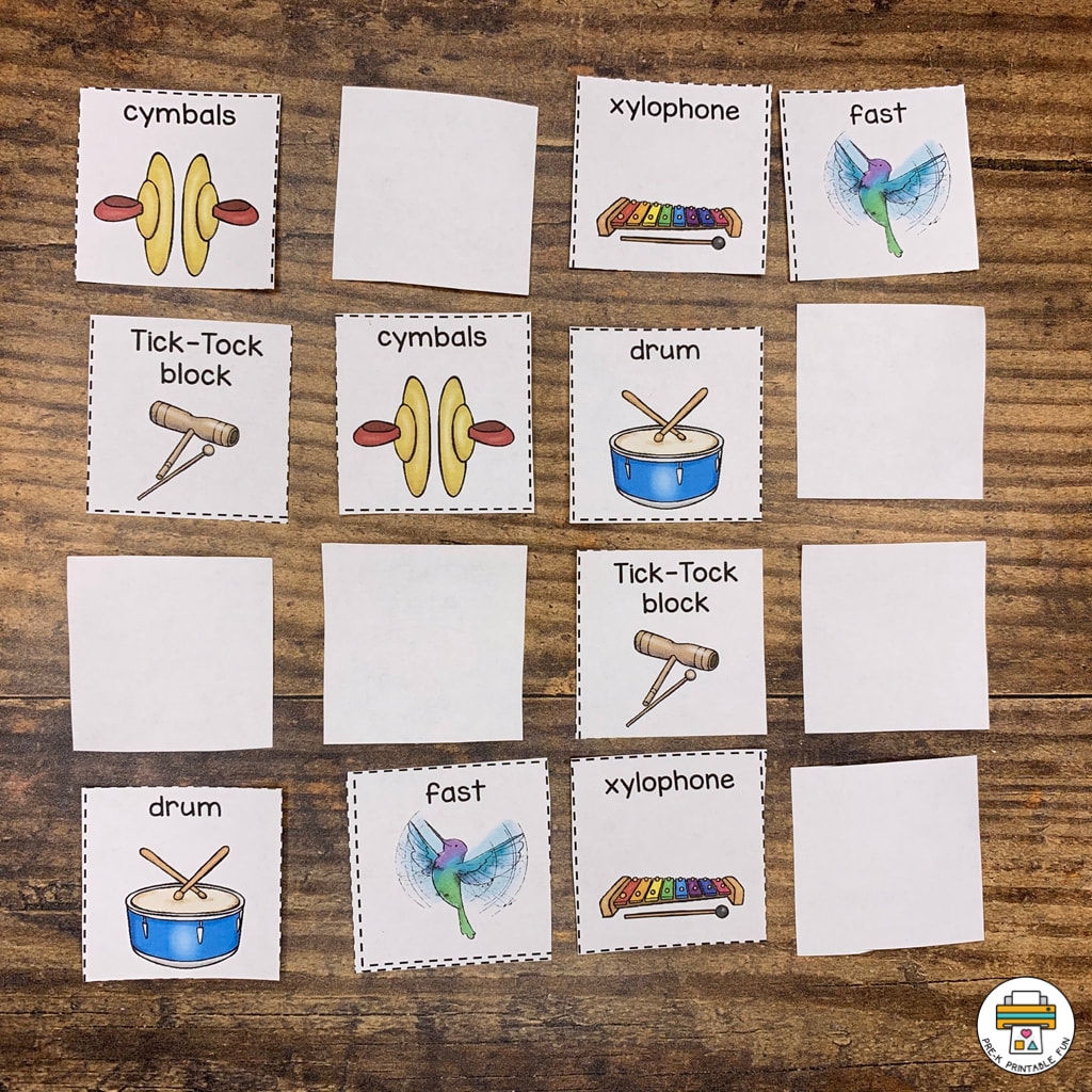 Music Instruments Sound Patterning