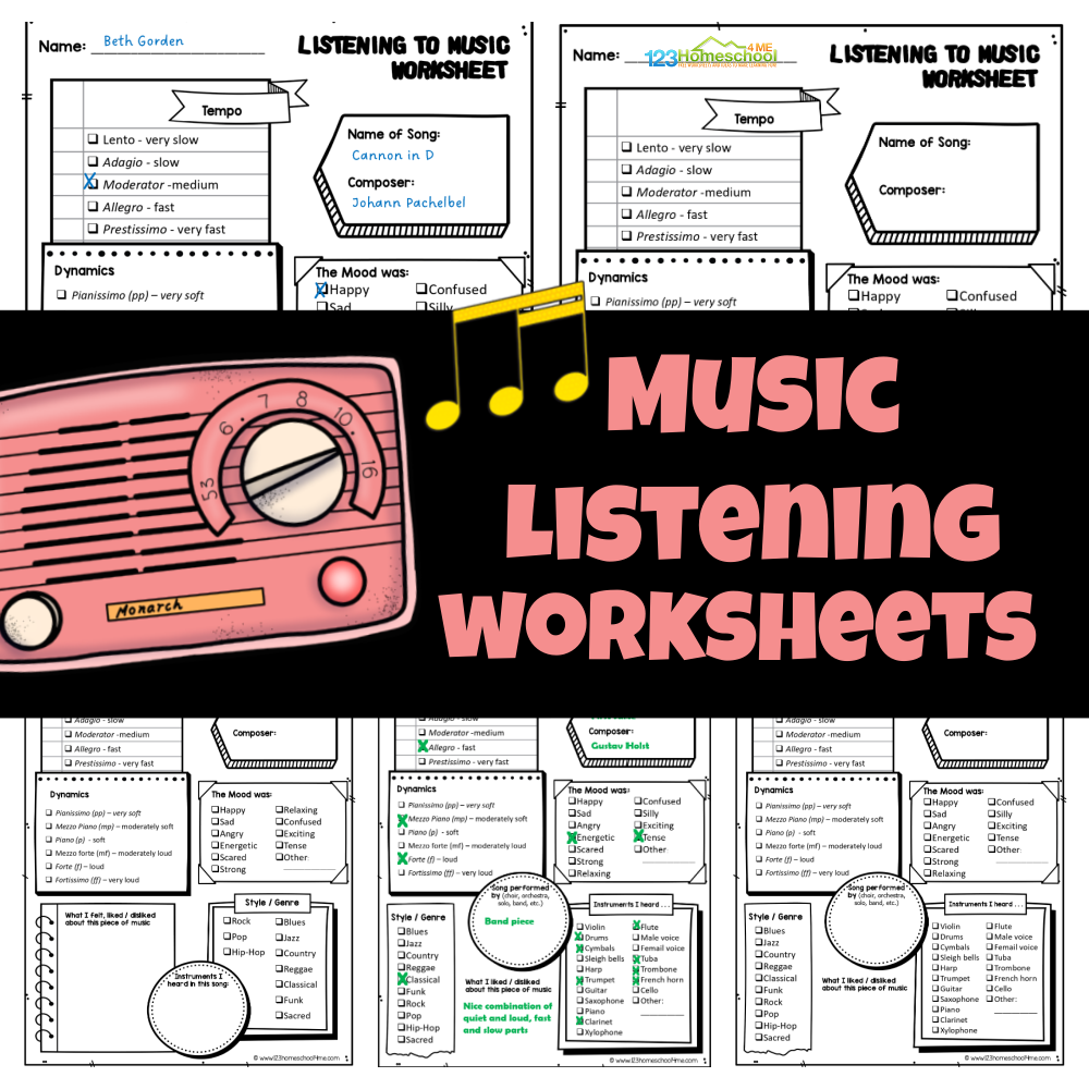 Printable Listening Comprehension For Preschoolers