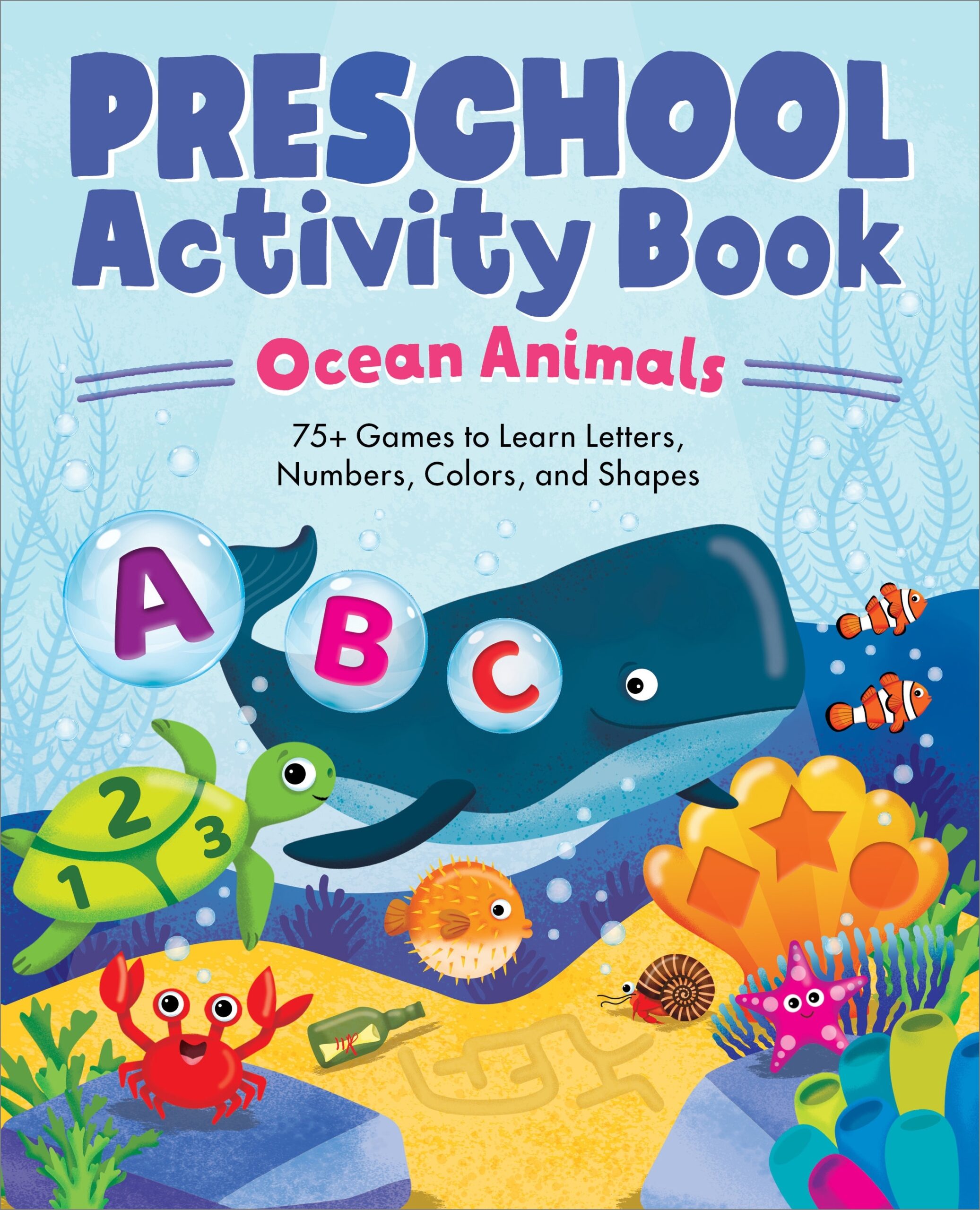 Ocean Animals Preschool Activity Book By Kailan Carr Penguin Books Australia