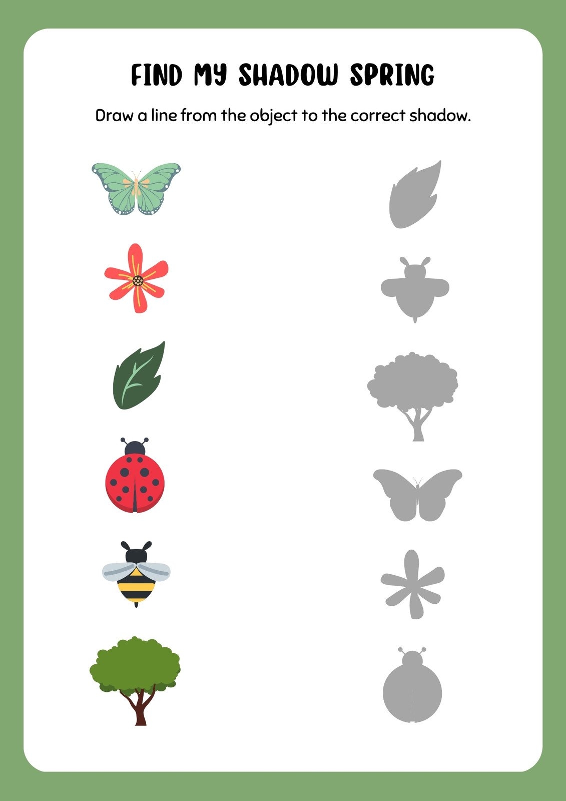 Page 2 Custom Printable Spring Worksheet Templates Canva