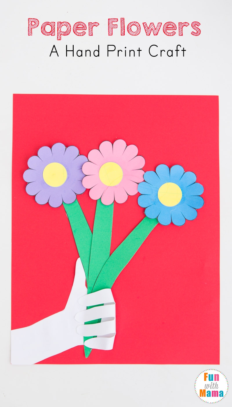 Printable Preschool Flower Theme Worksheets