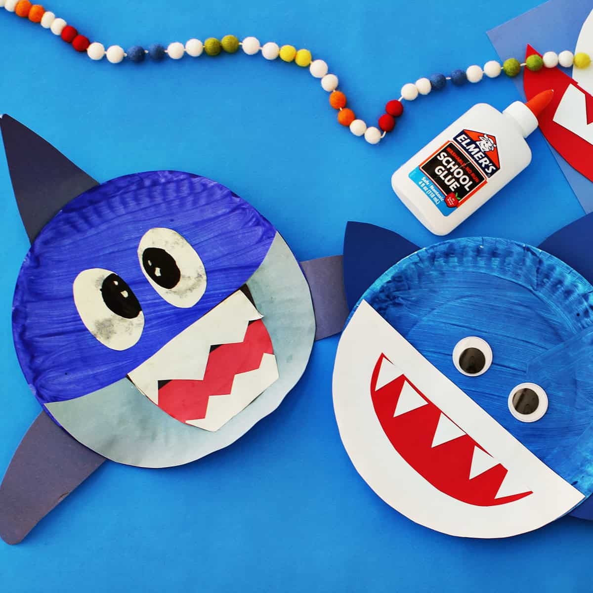 Printable Shark Craft Preschool