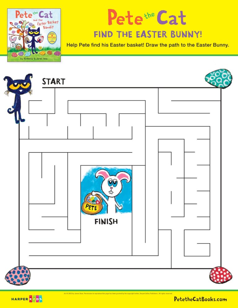 Pete The Cat Books Activity Books