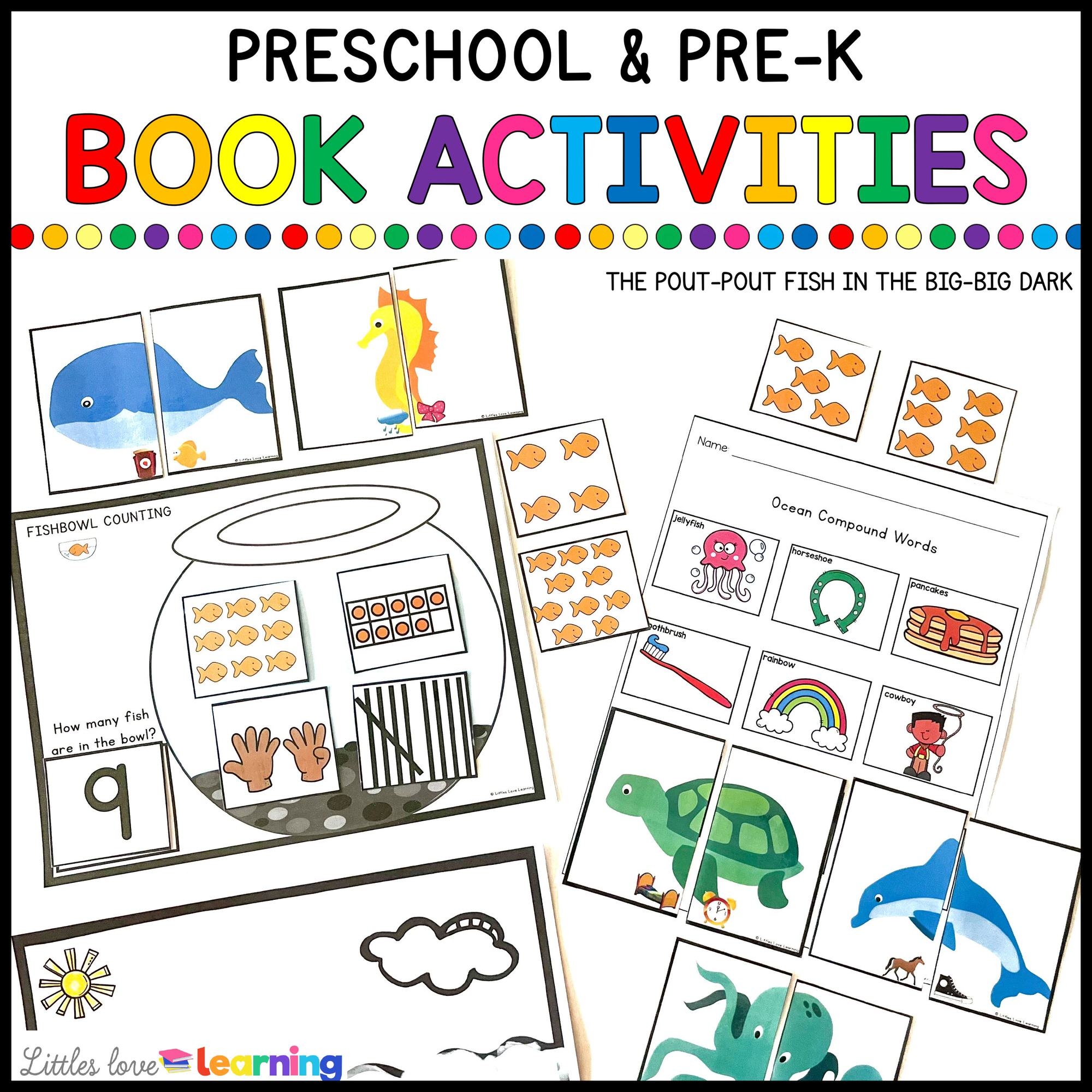 Printable Preschool Activity Books
