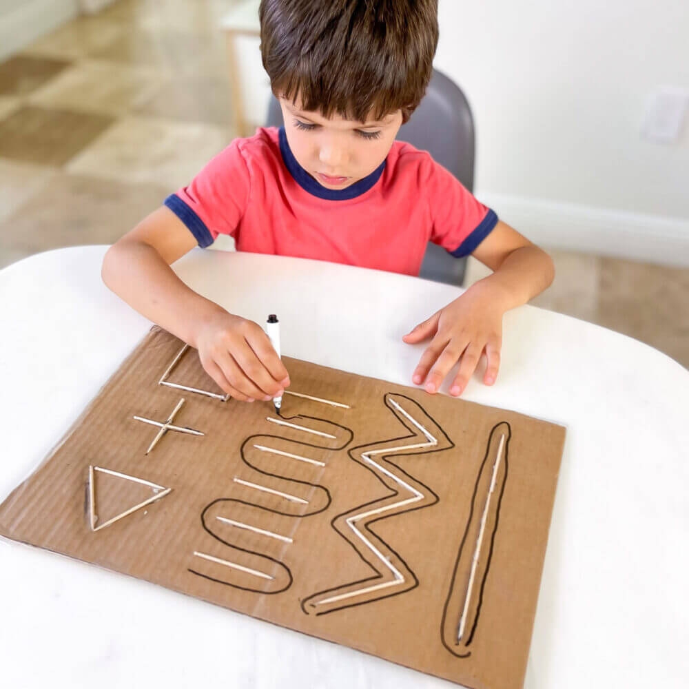 Printable Preschool Writing Tablet