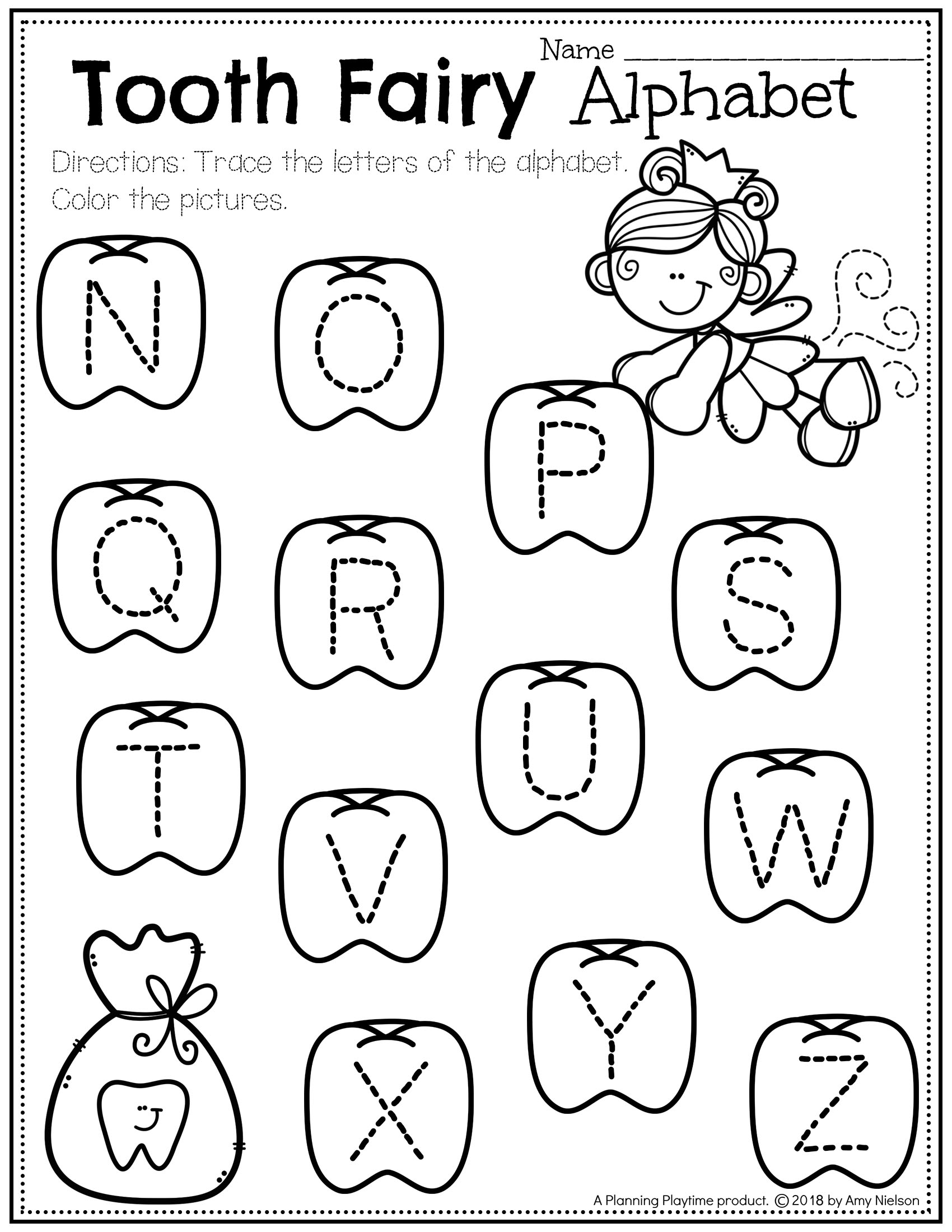 Preschool Dental Health Planning Playtime