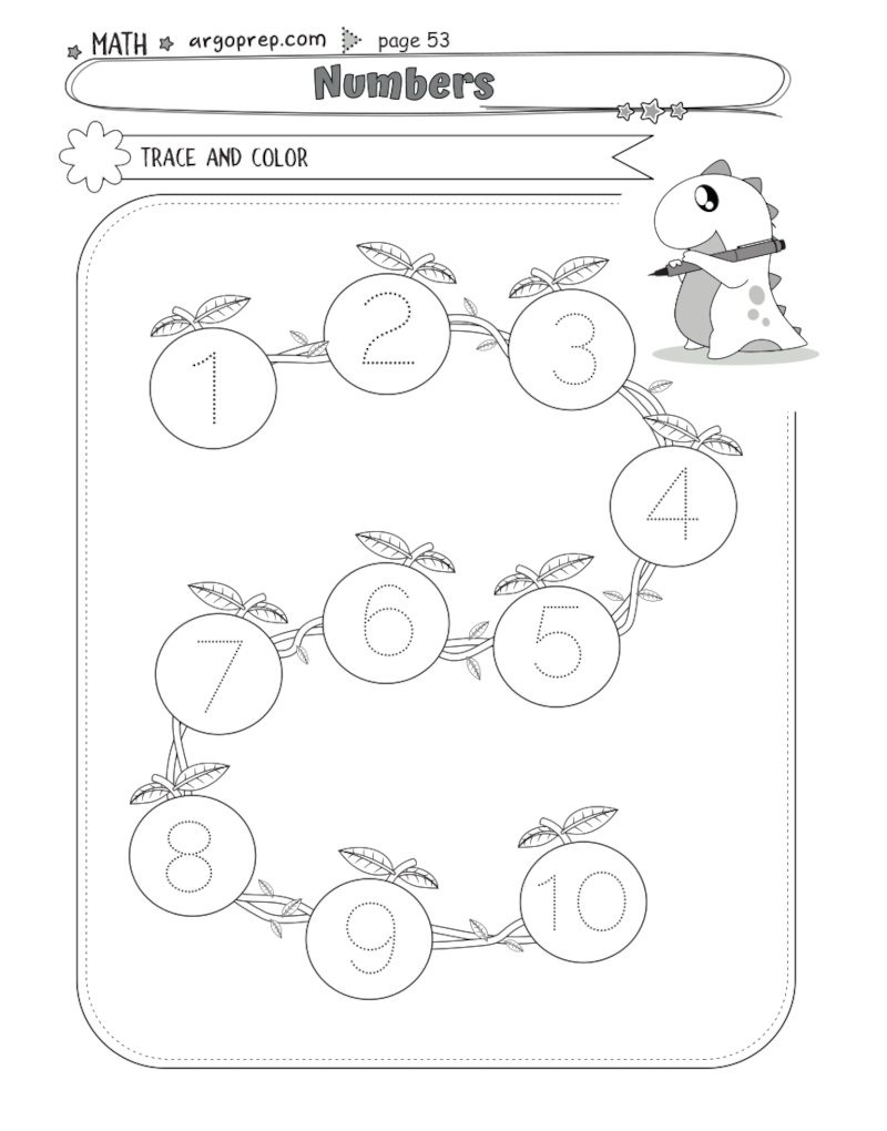 Maths Preschool Worksheets