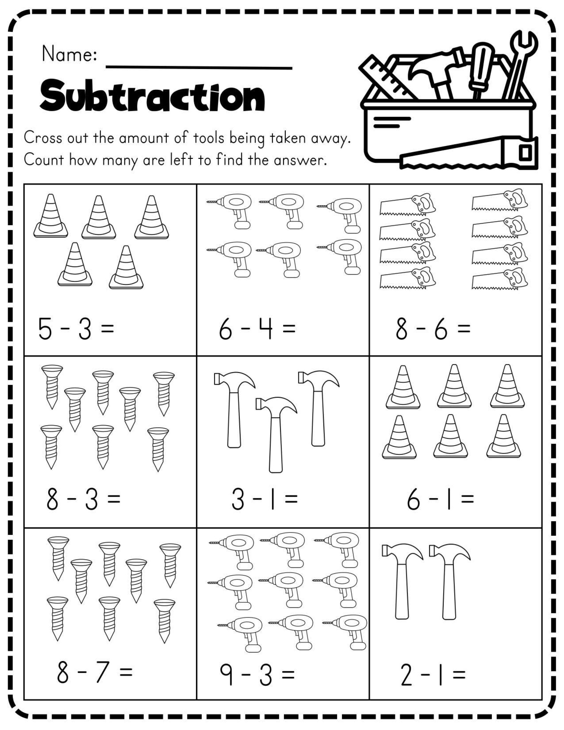 Preschool Math Worksheets