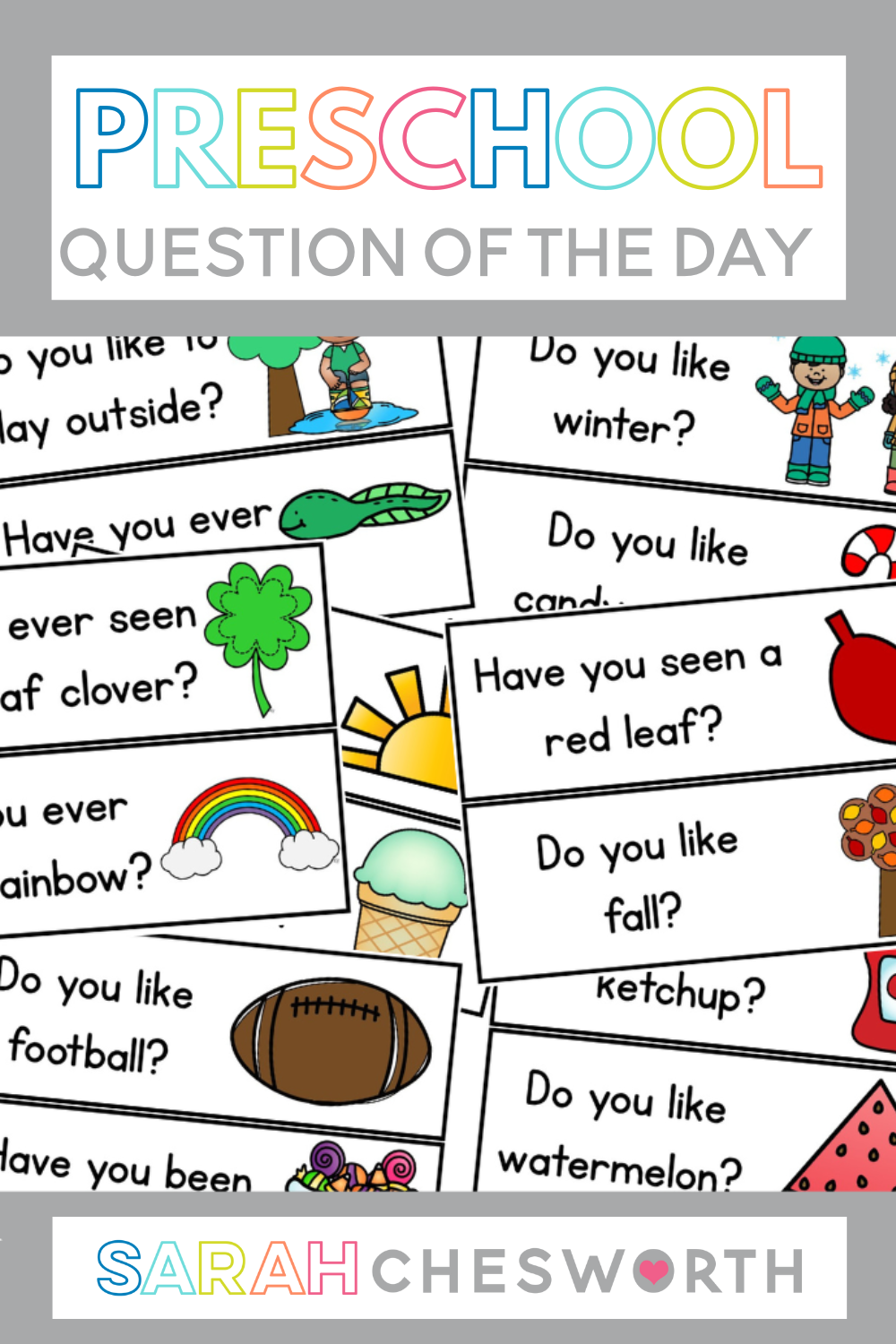 Preschool Question Of The Day