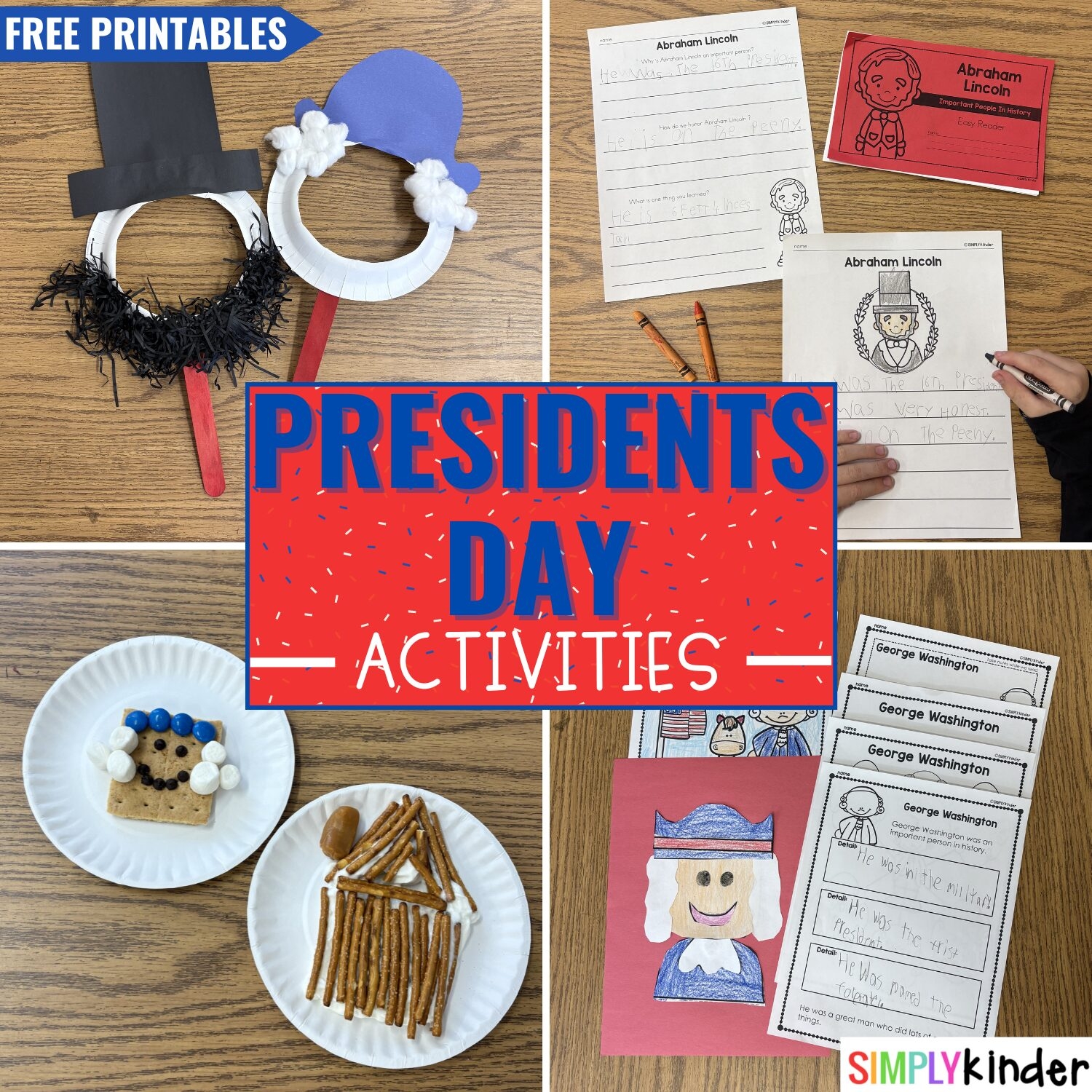 Printable Presidents Day Crafts For Preschoolers