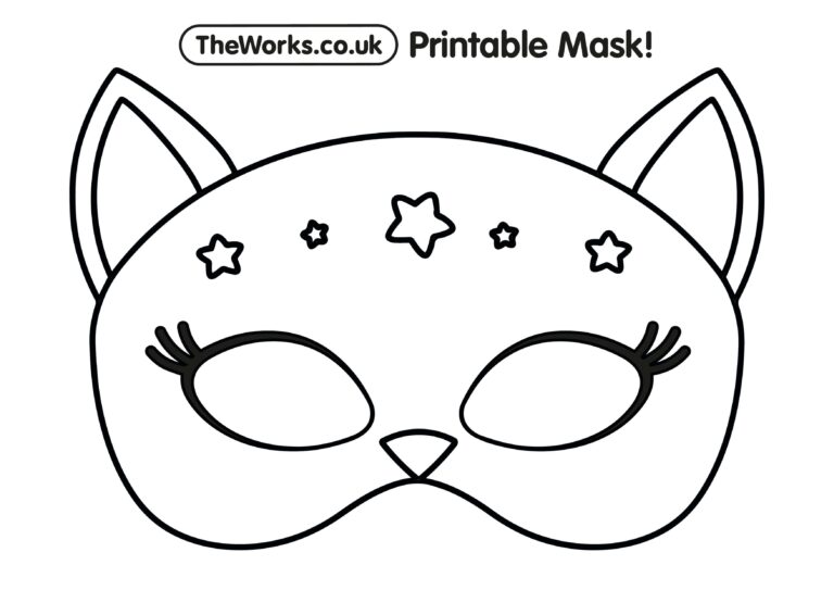 Print At Home Animal Masks The Works