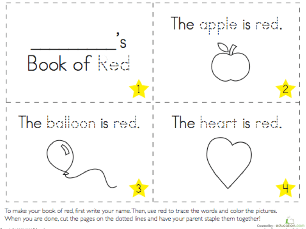 Printable Picture Books For Preschoolers