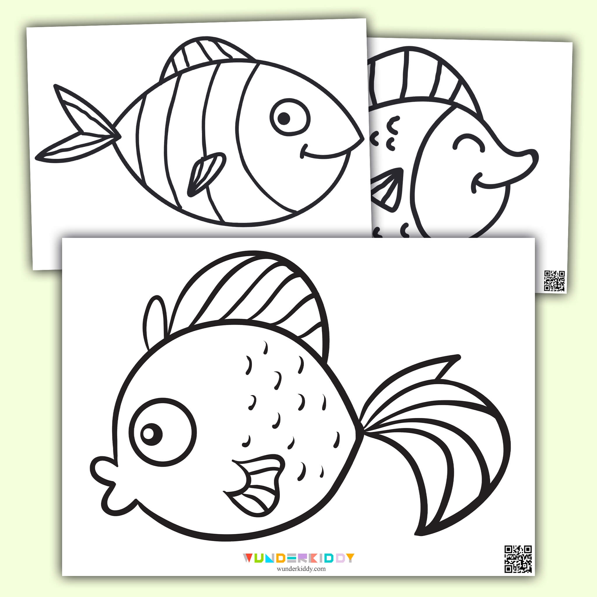 Printable Preschool Packet Fish