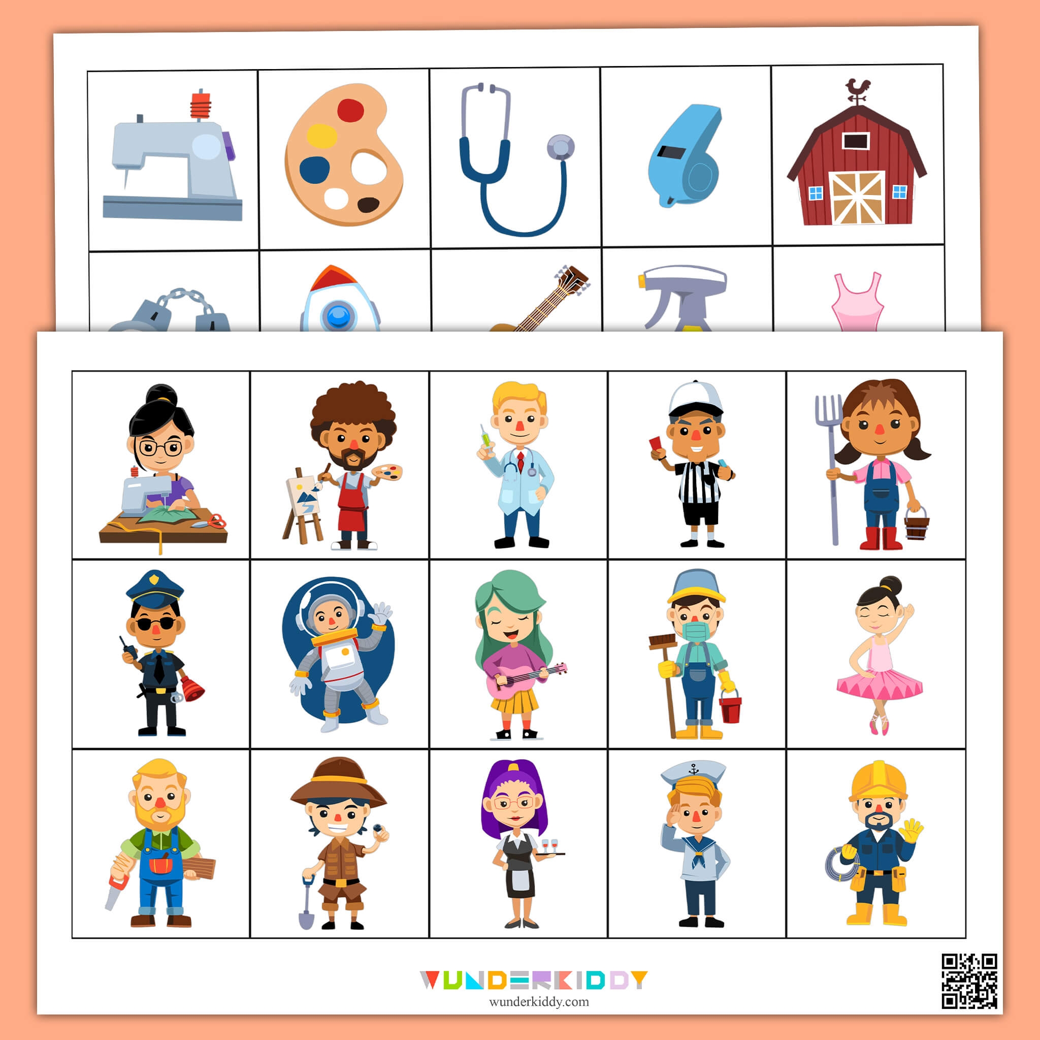 Printable Preschool Job Cards