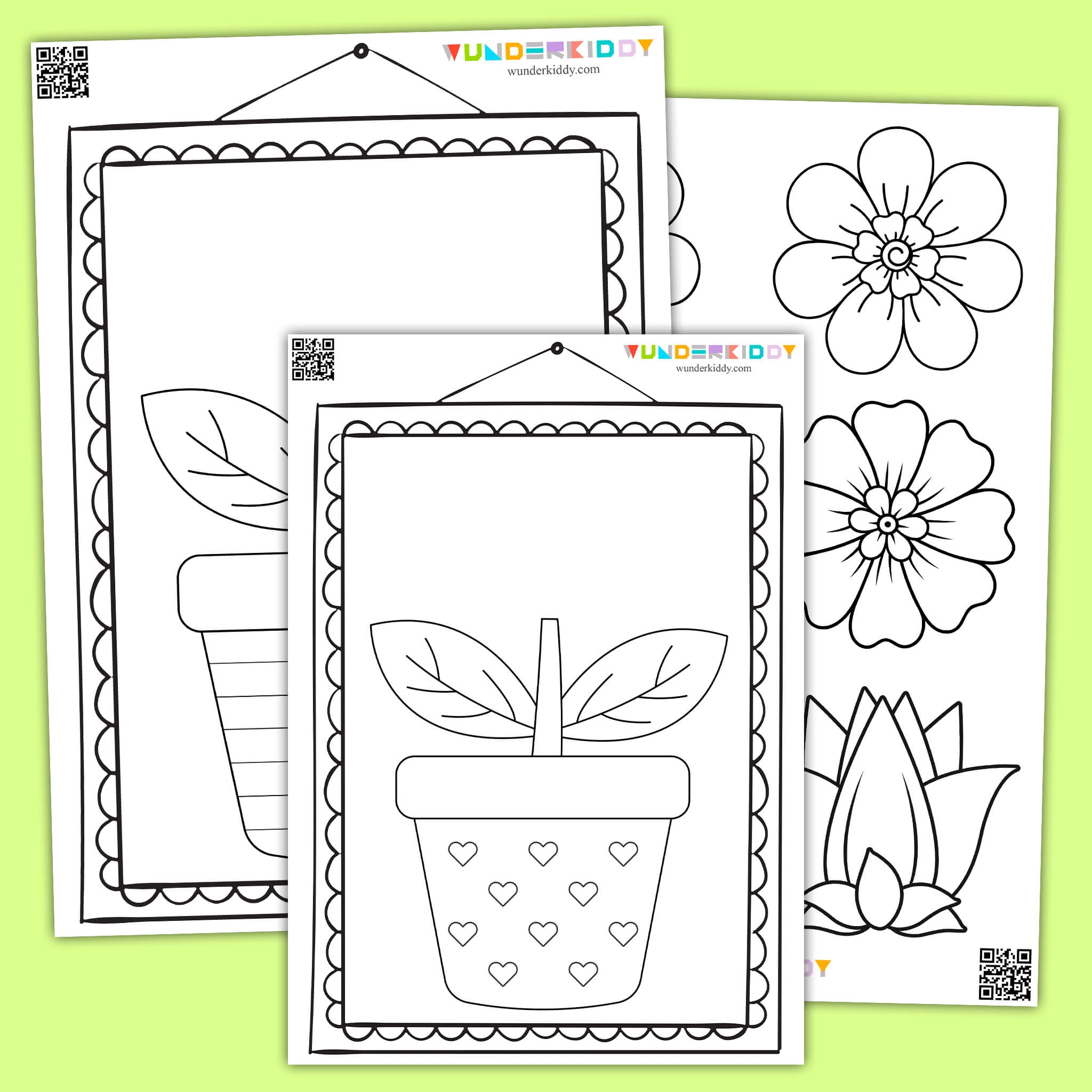 Printable Preschool Mother's Day Card